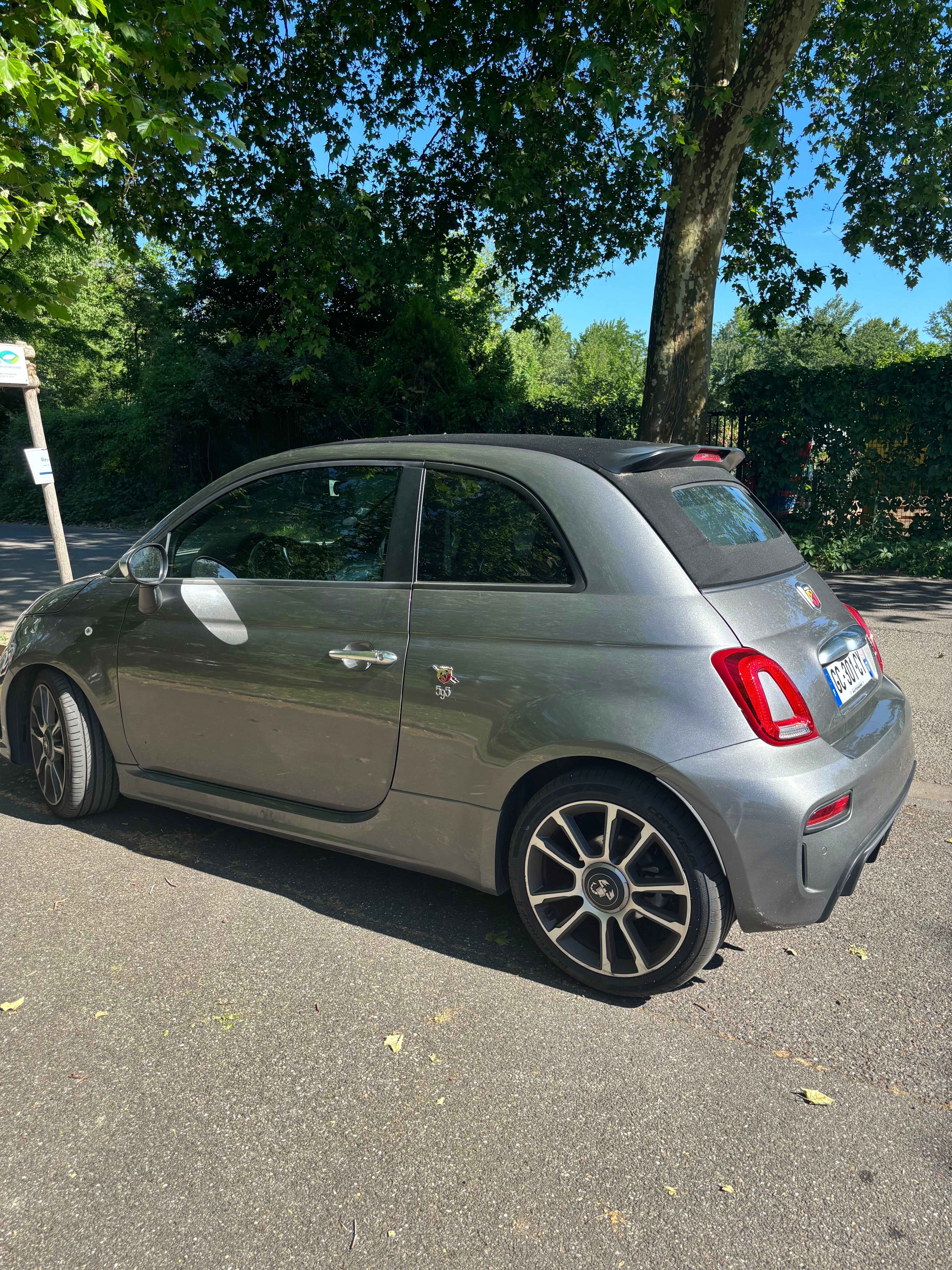 Abarth 595C avec Audio Bluetooth