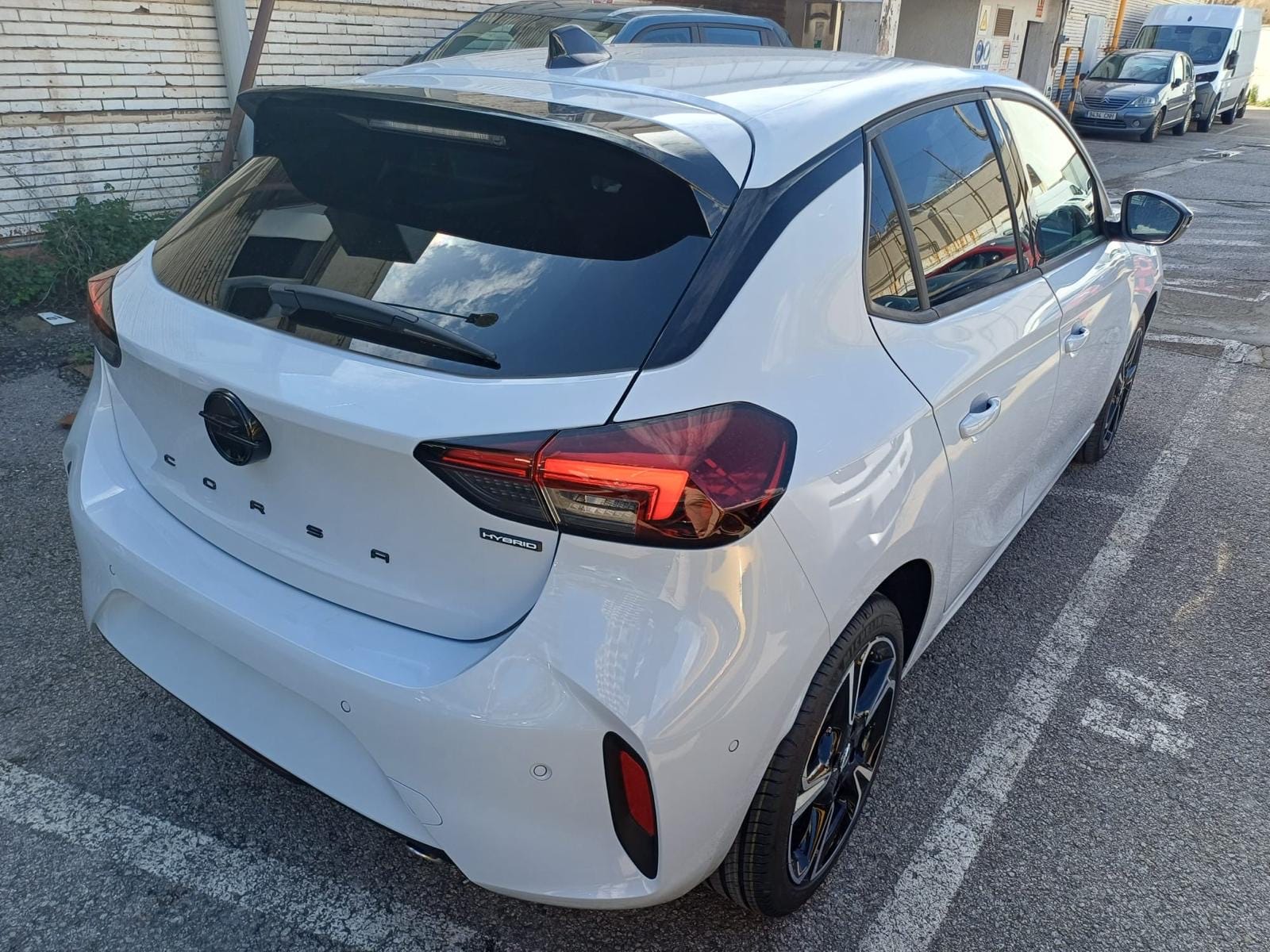 Opel Corsa mit Rückfahrkamera