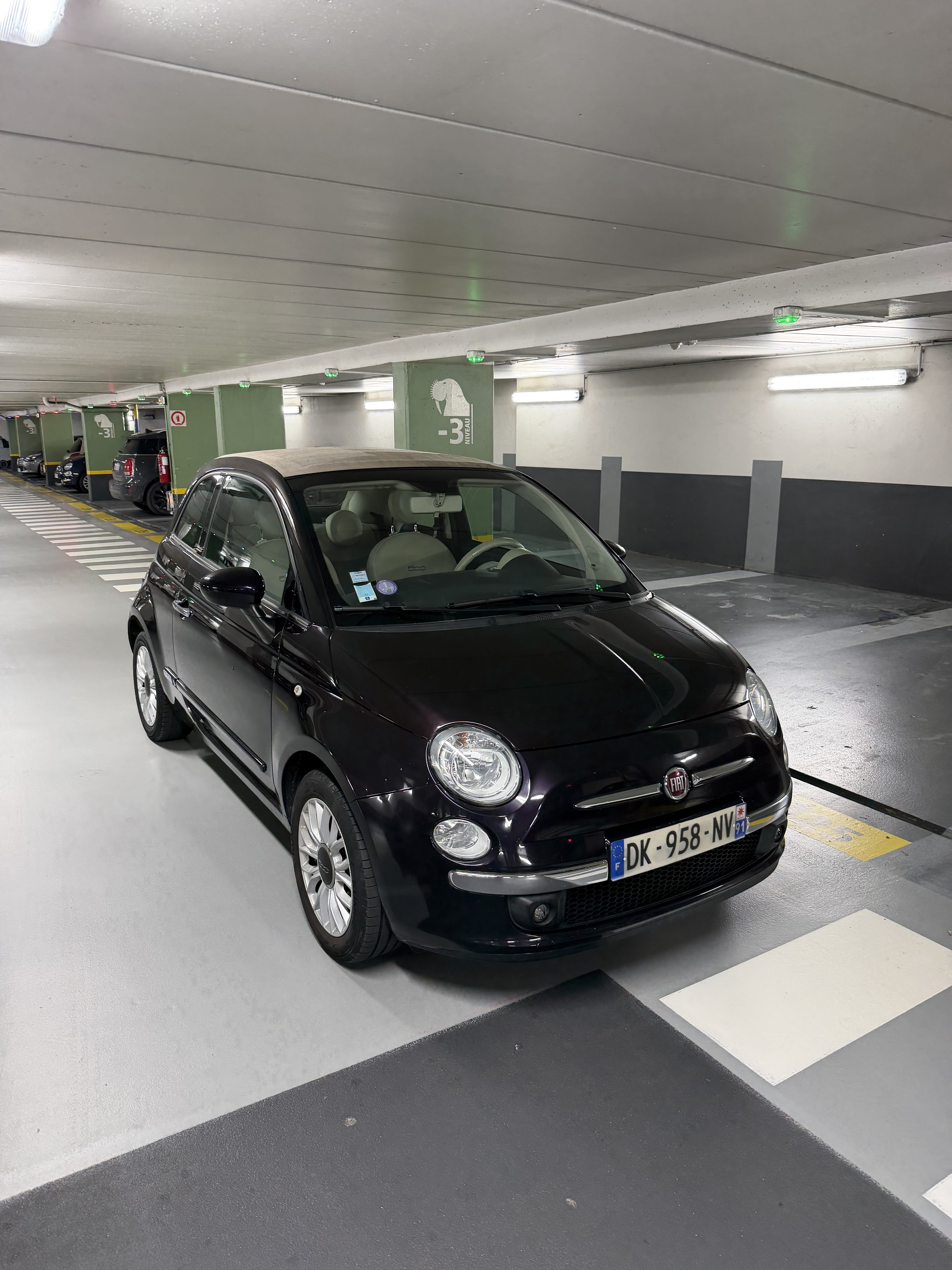 Fiat 500 C met Airco