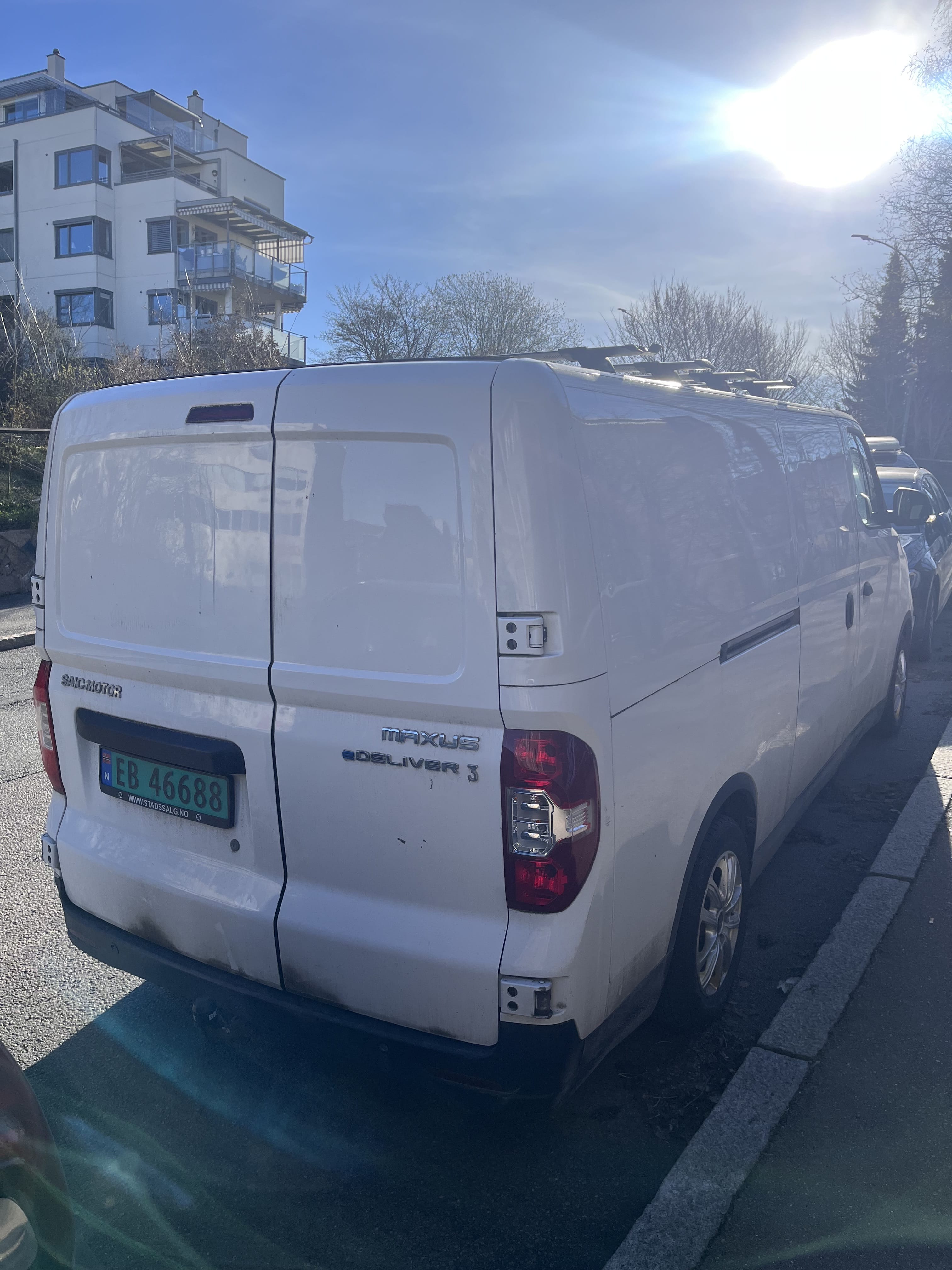 Maxus eDeliver 3 med Bluetooth audio
