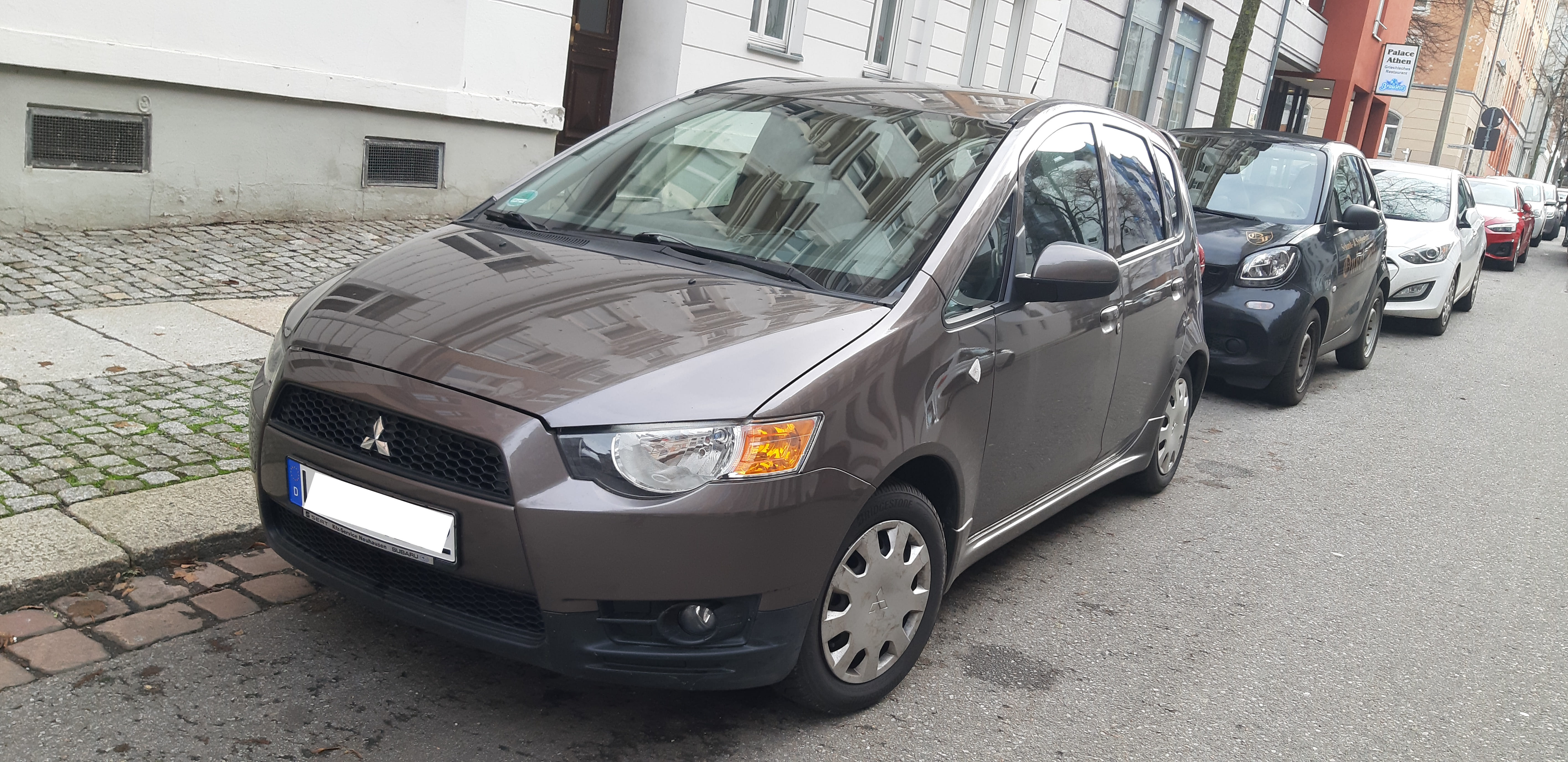Mitsubishi Colt 1.3 Benzin Klimaanlage 5-Sitzer, 5-Türer, 2012, Super 95
