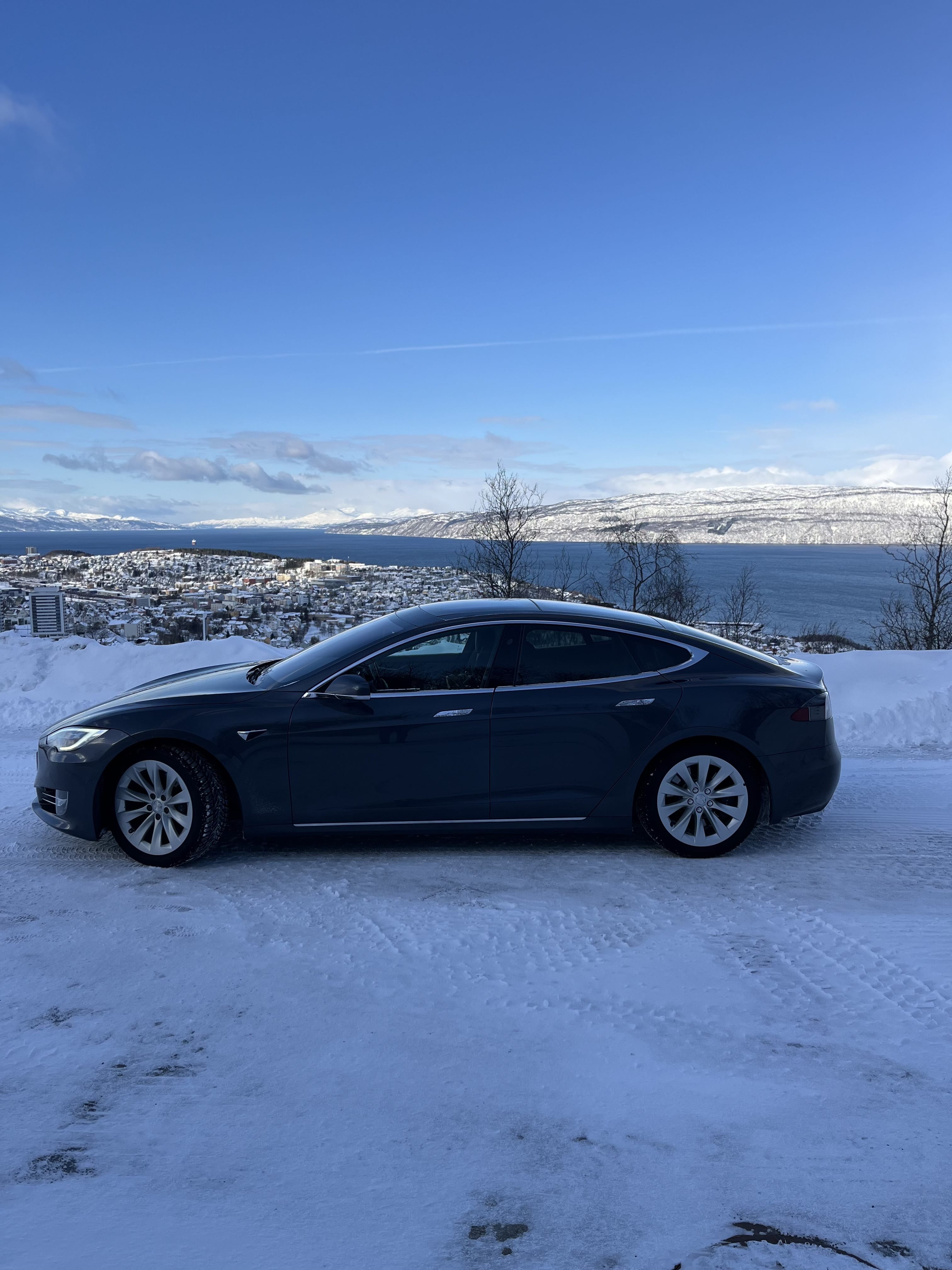 Tesla Model S 75D med Aircondition