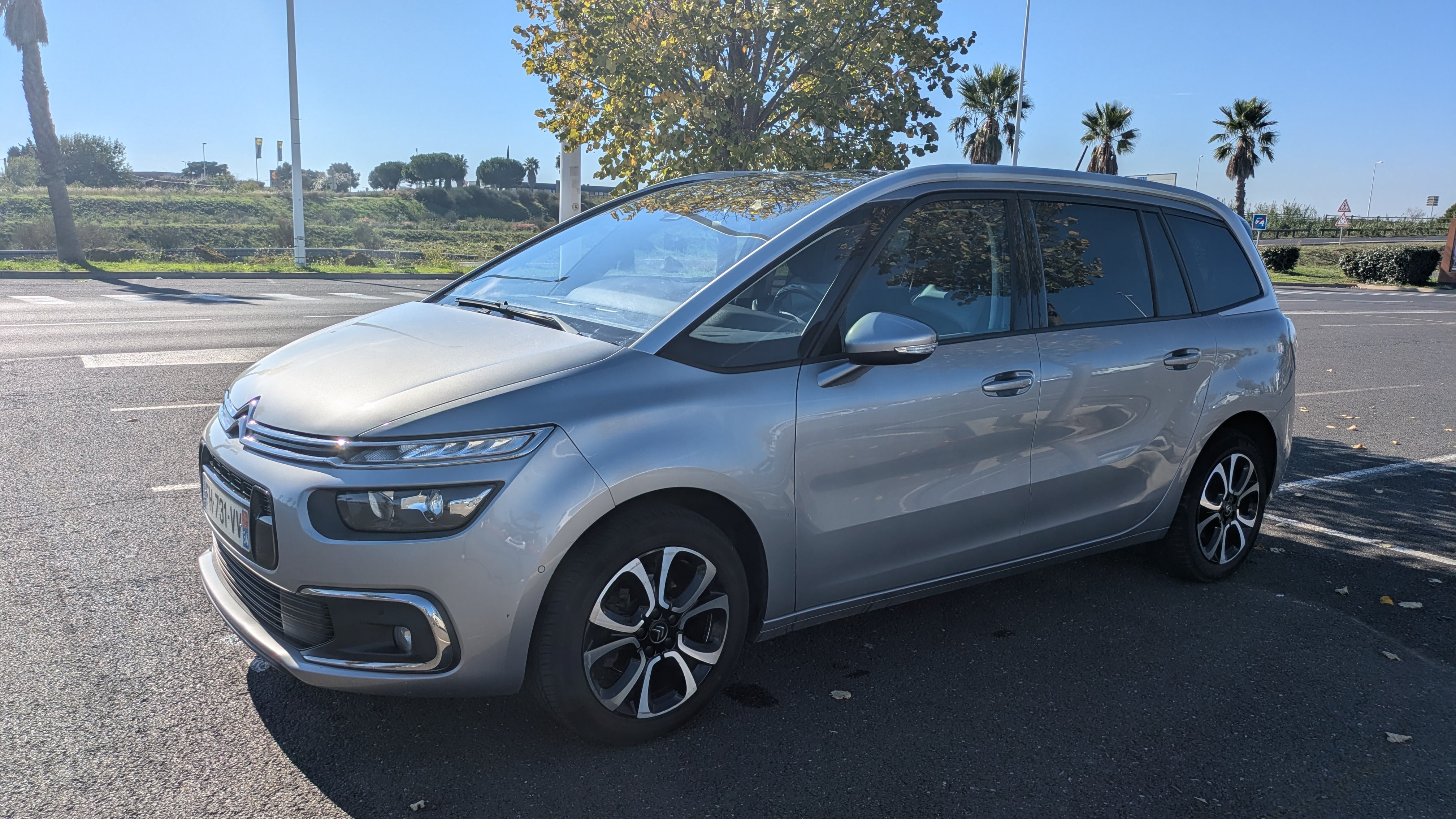 Citroen C4 Spacetourer 1.2 puretech 130cv, 2019, Essence 95, automatique, 7 places
