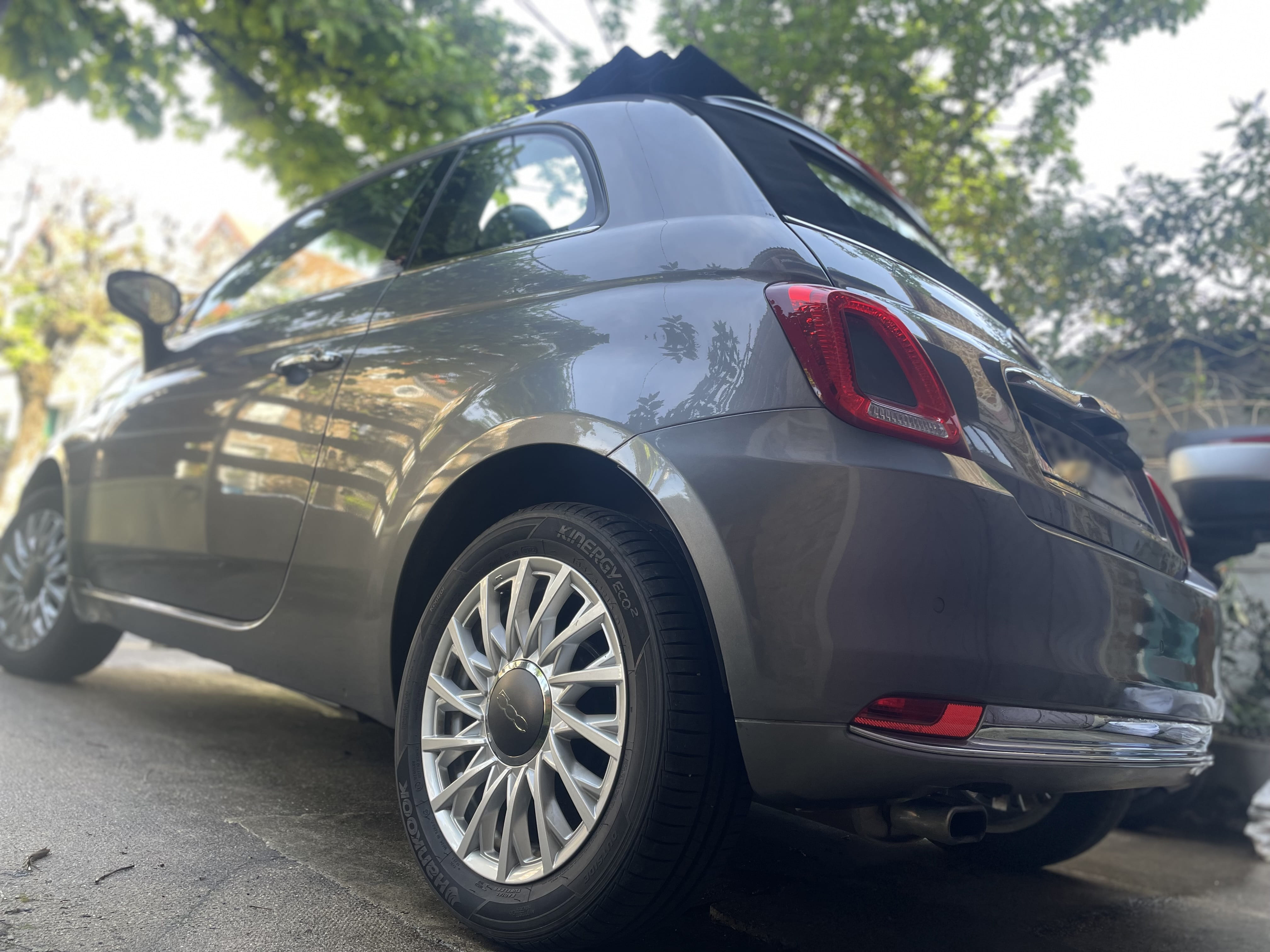 Fiat 500 C Citadine avec GPS
