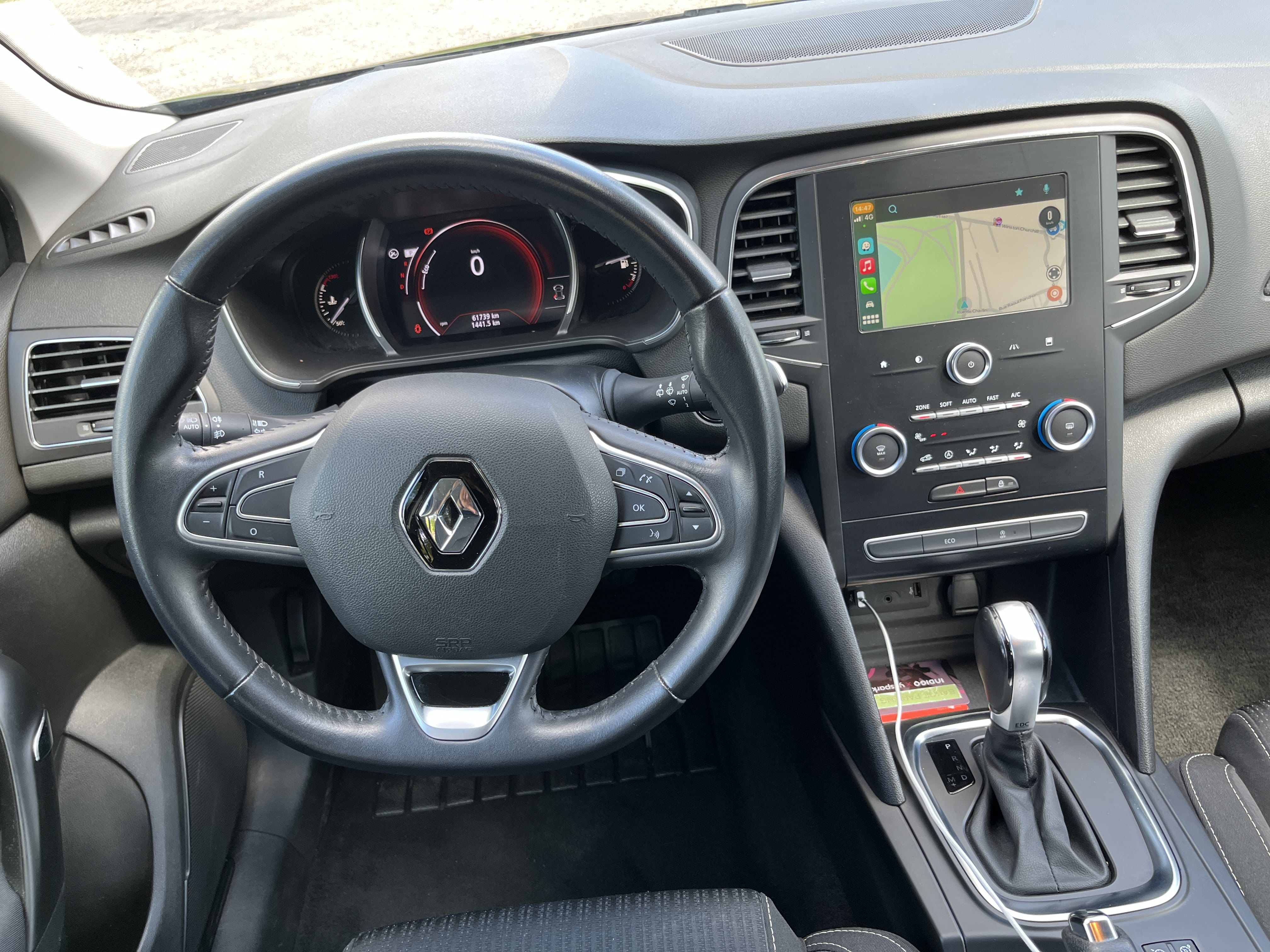 Renault Mégane diesel boite auto avec Chaines
