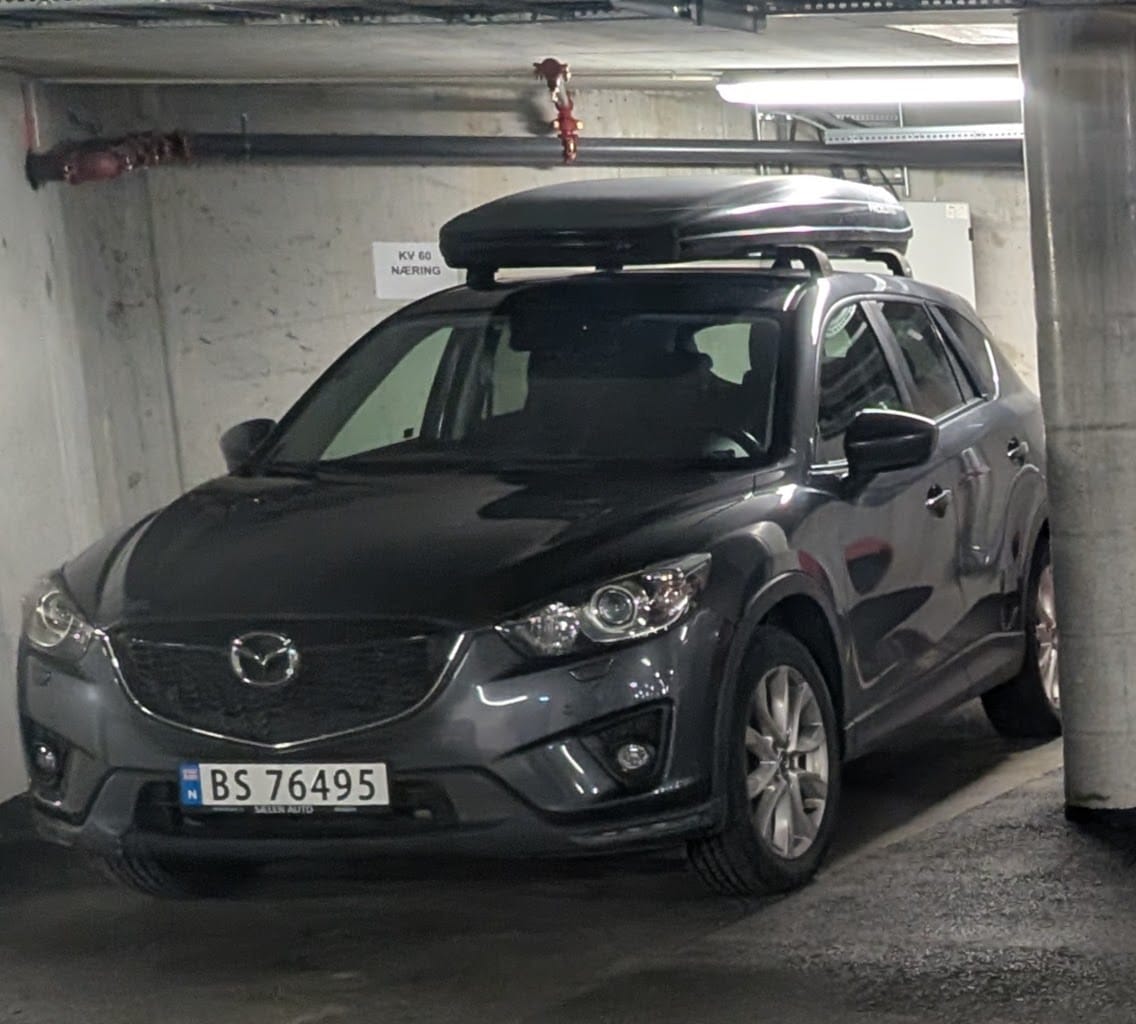 Mazda CX-5 avec Siège bébé