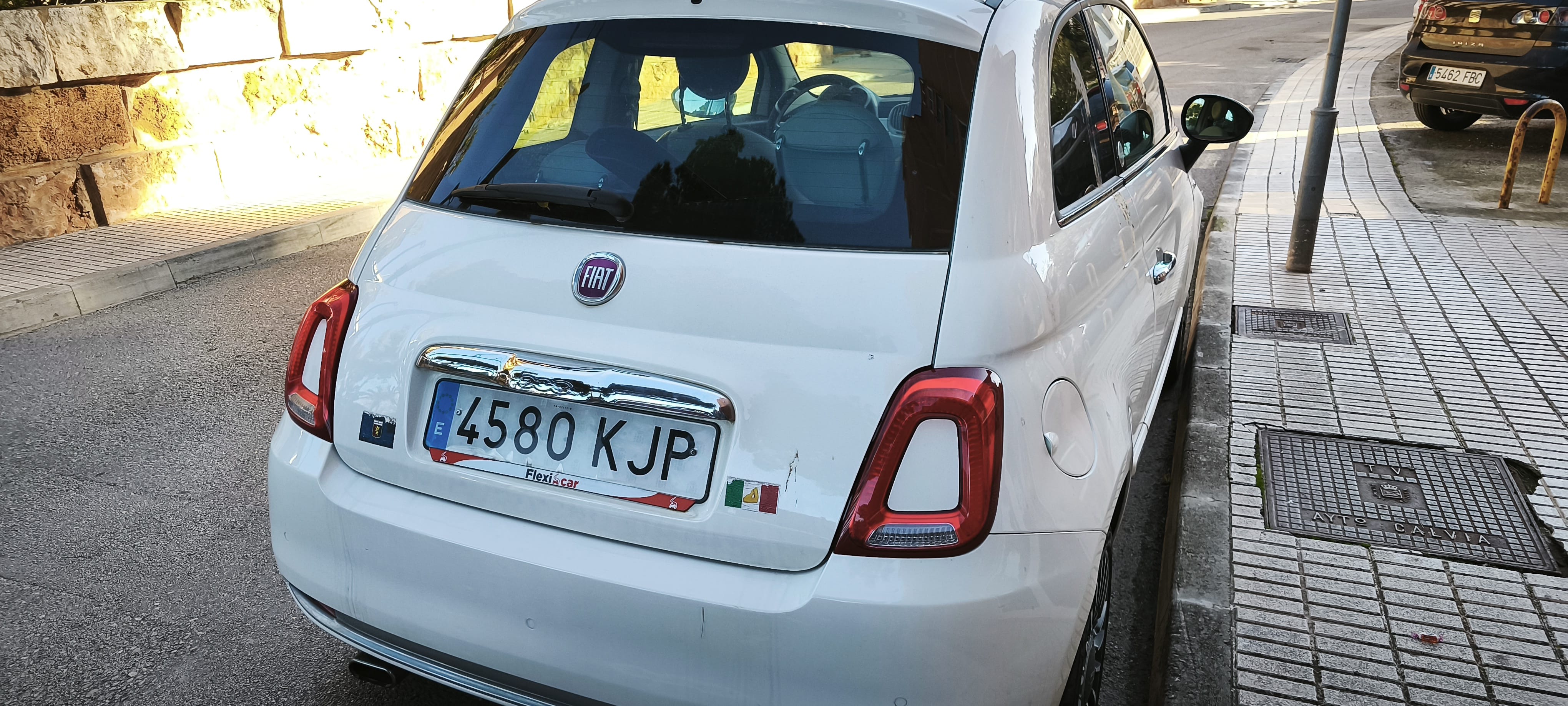 Fiat 500  Mallorca con GPS