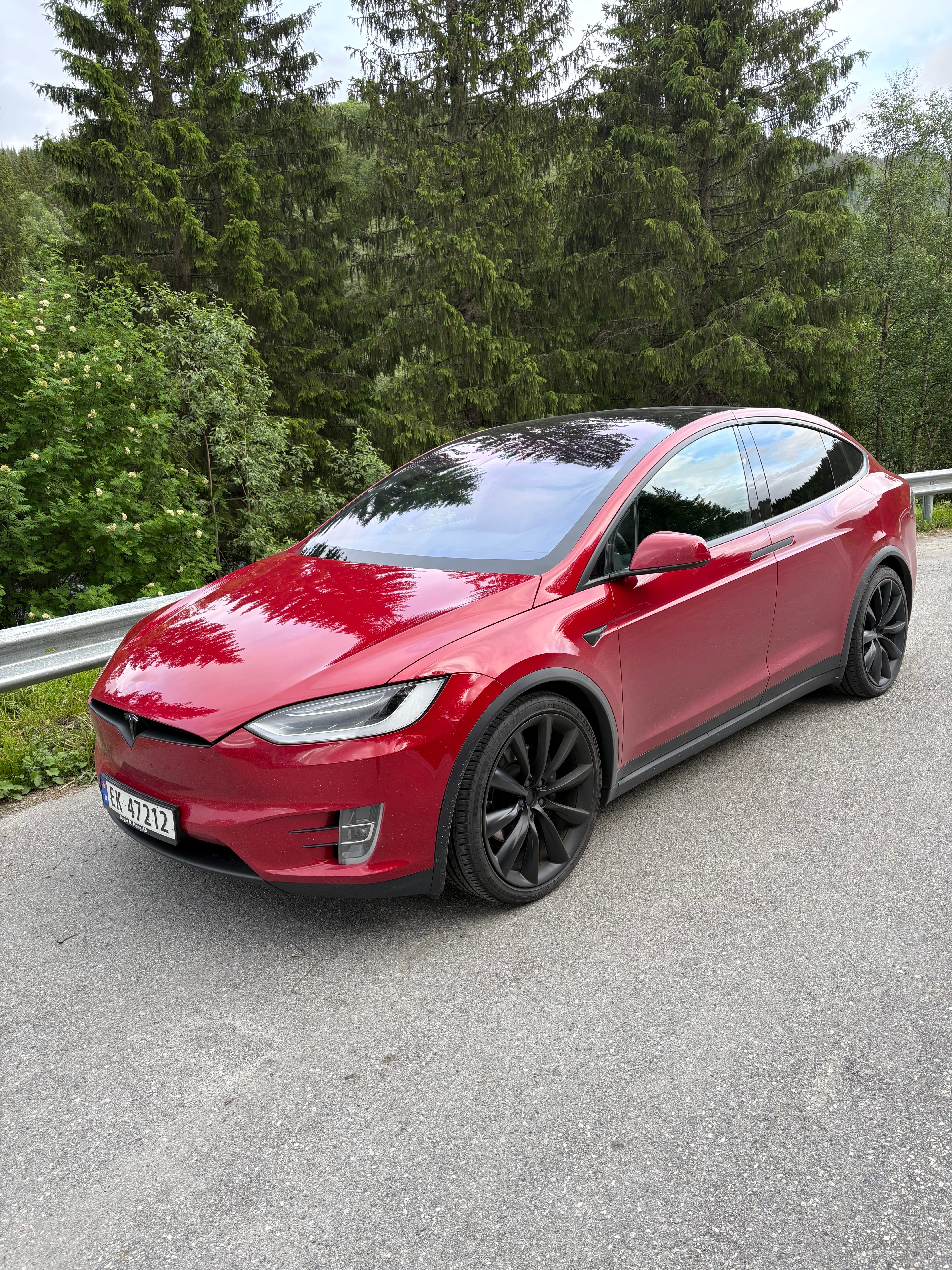 Tesla Model X 100D, 2017, Elektrisk, automatisk, 7 seter