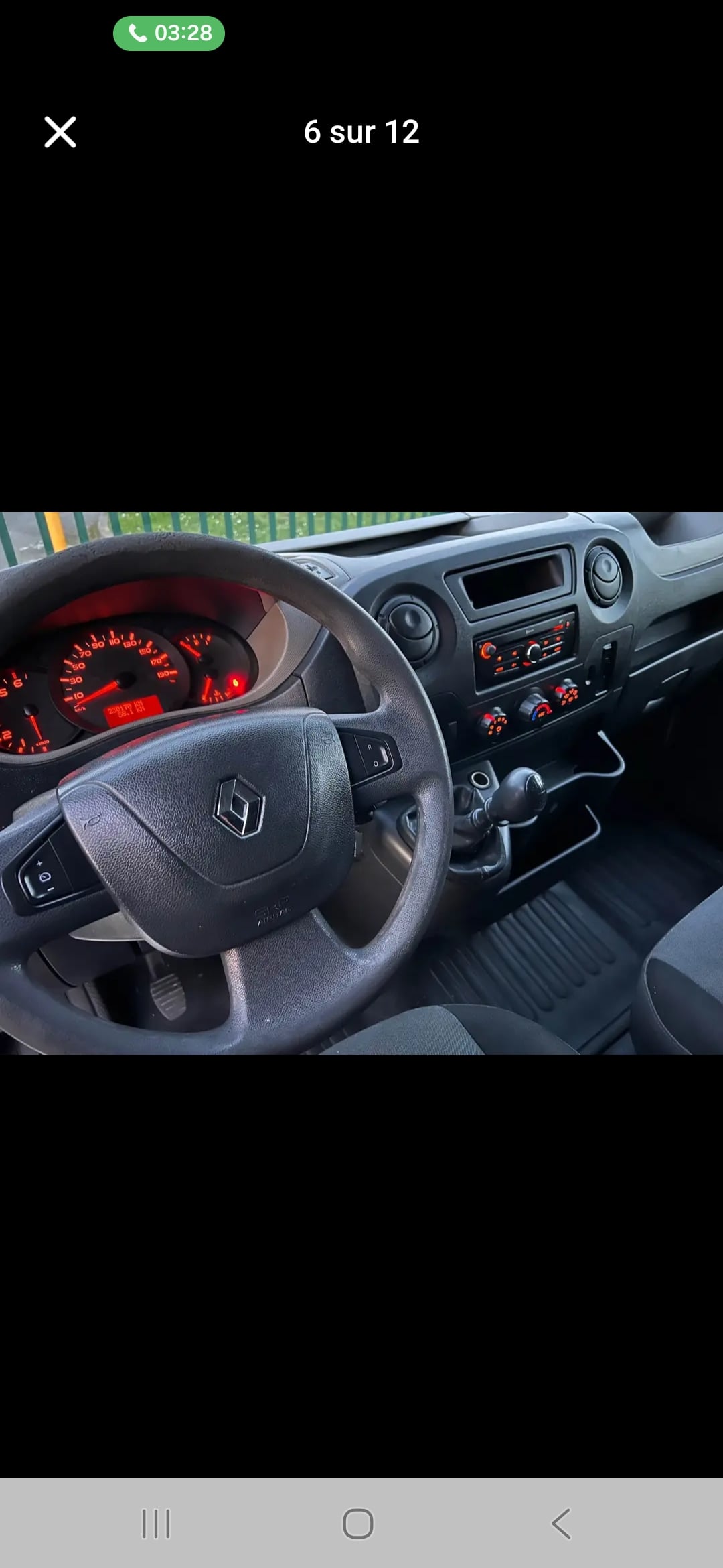 Renault Master avec Régulateur de vitesse