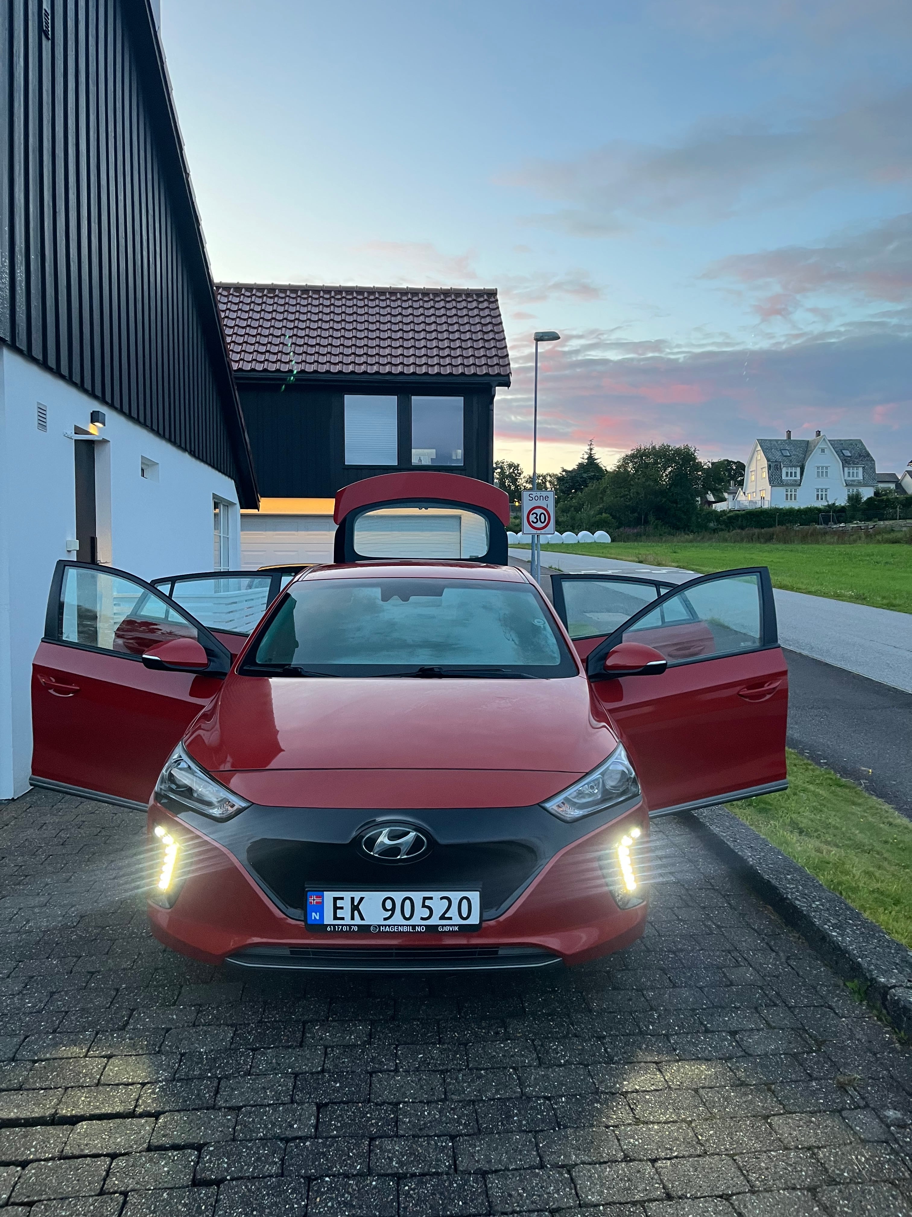 Hyundai Ioniq med Bluetooth audio