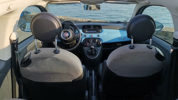 Fiat 500 C Cabriolet Version Grand Bleu
