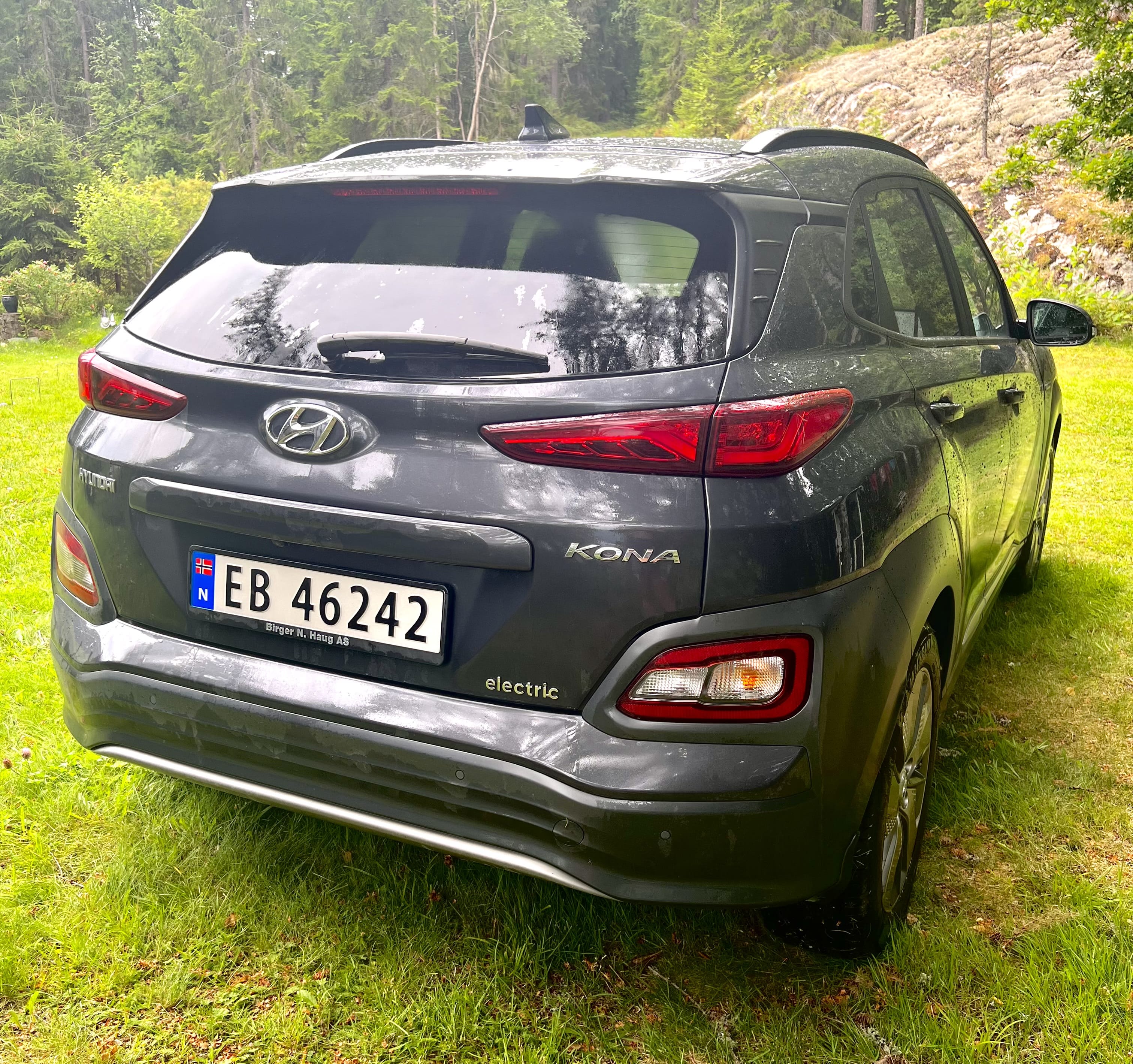 Hyundai Kona Electric med GPS