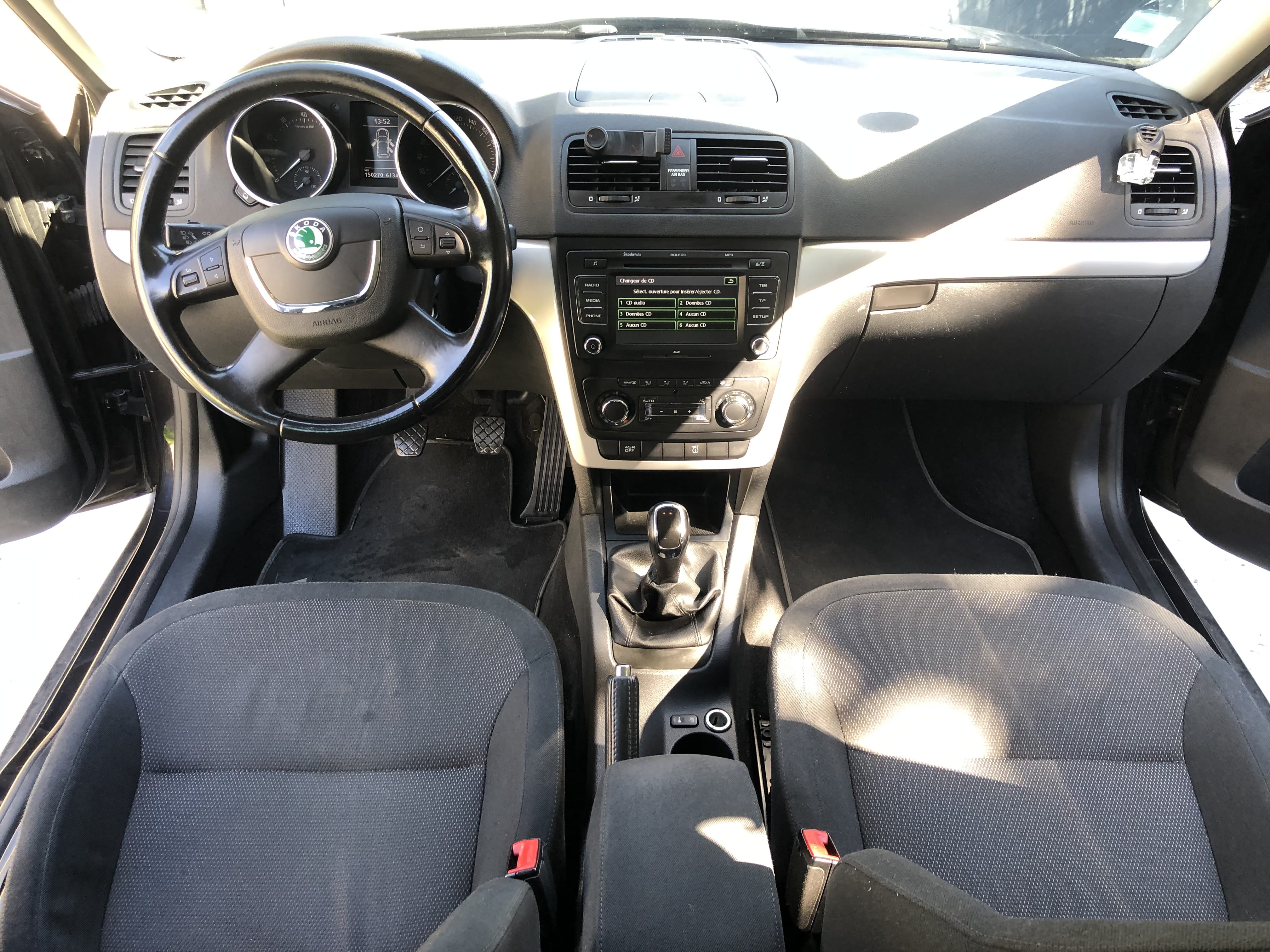 Skoda Yeti Ethanol avec Siège bébé