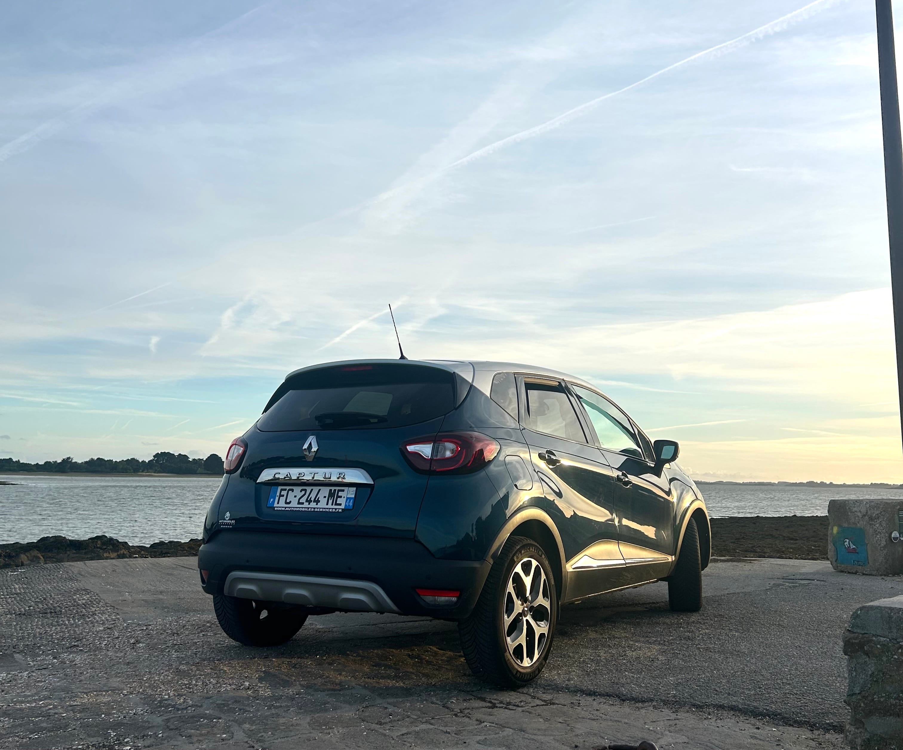 Renault Captur avec Siège bébé
