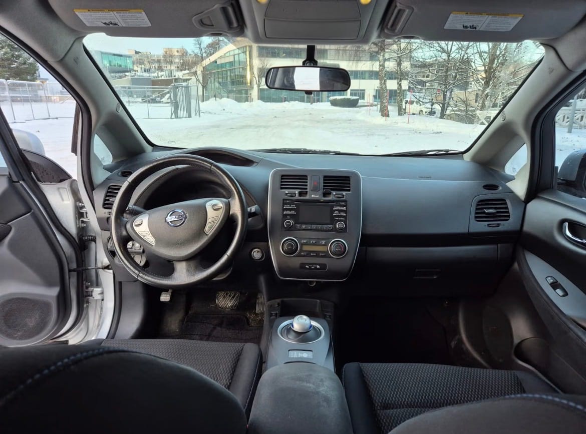 Nissan Leaf med Ryggekamera