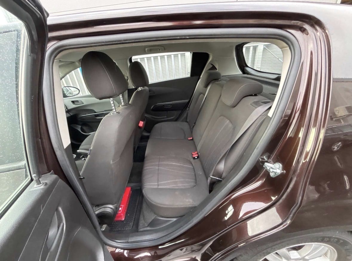 Chevrolet Aveo mit Winterreifen