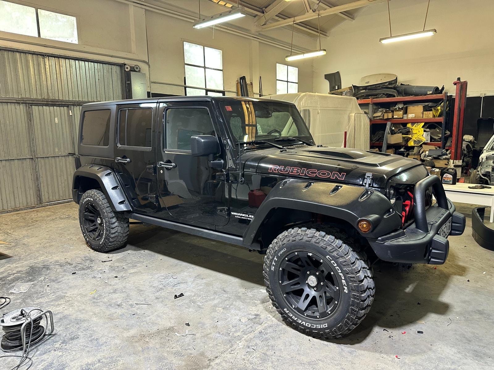 Jeep Wrangler 2.8 CRD Unlimited con Tracción cuatro ruedas