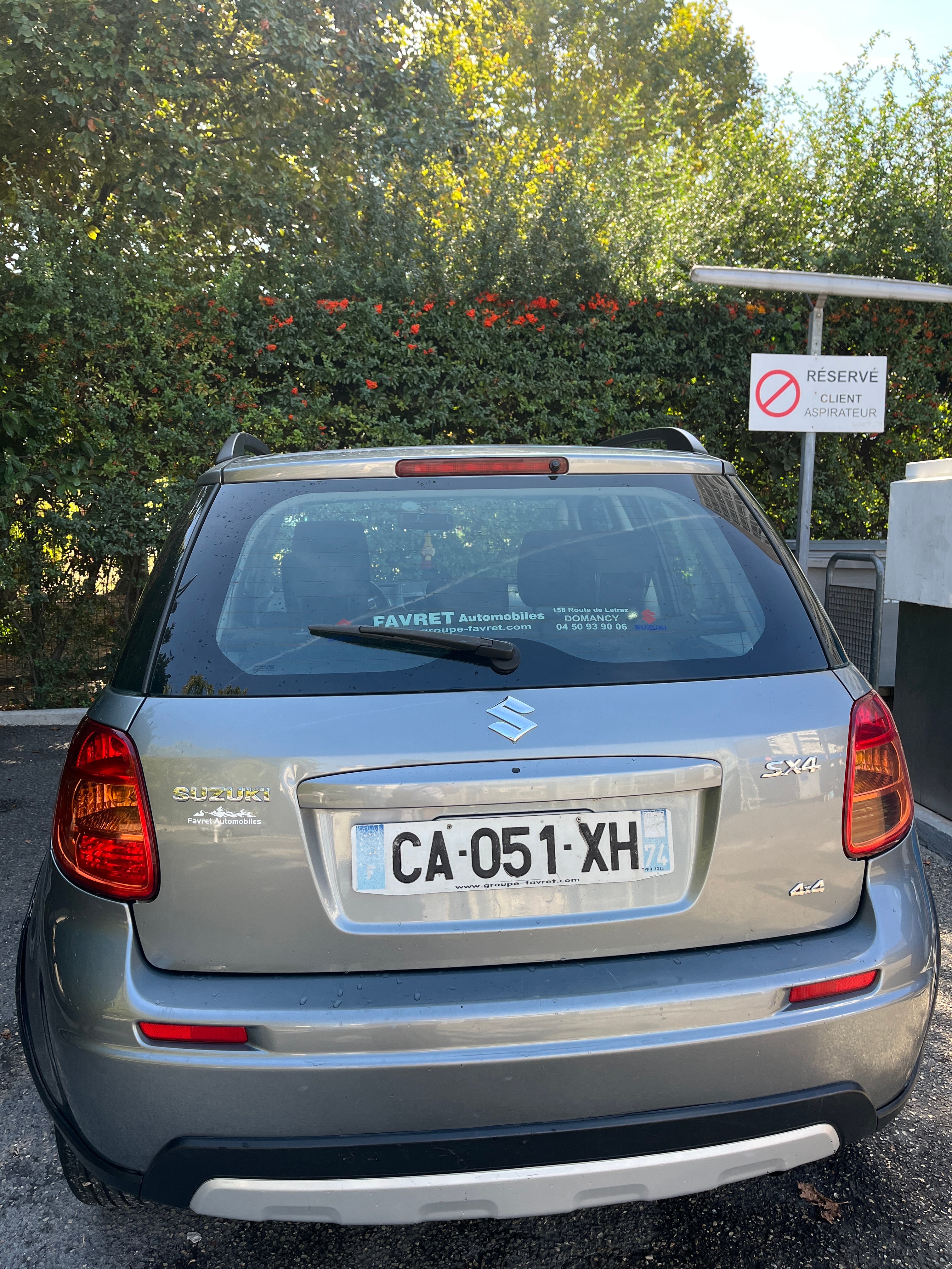Suzuki SX4 avec Régulateur de vitesse