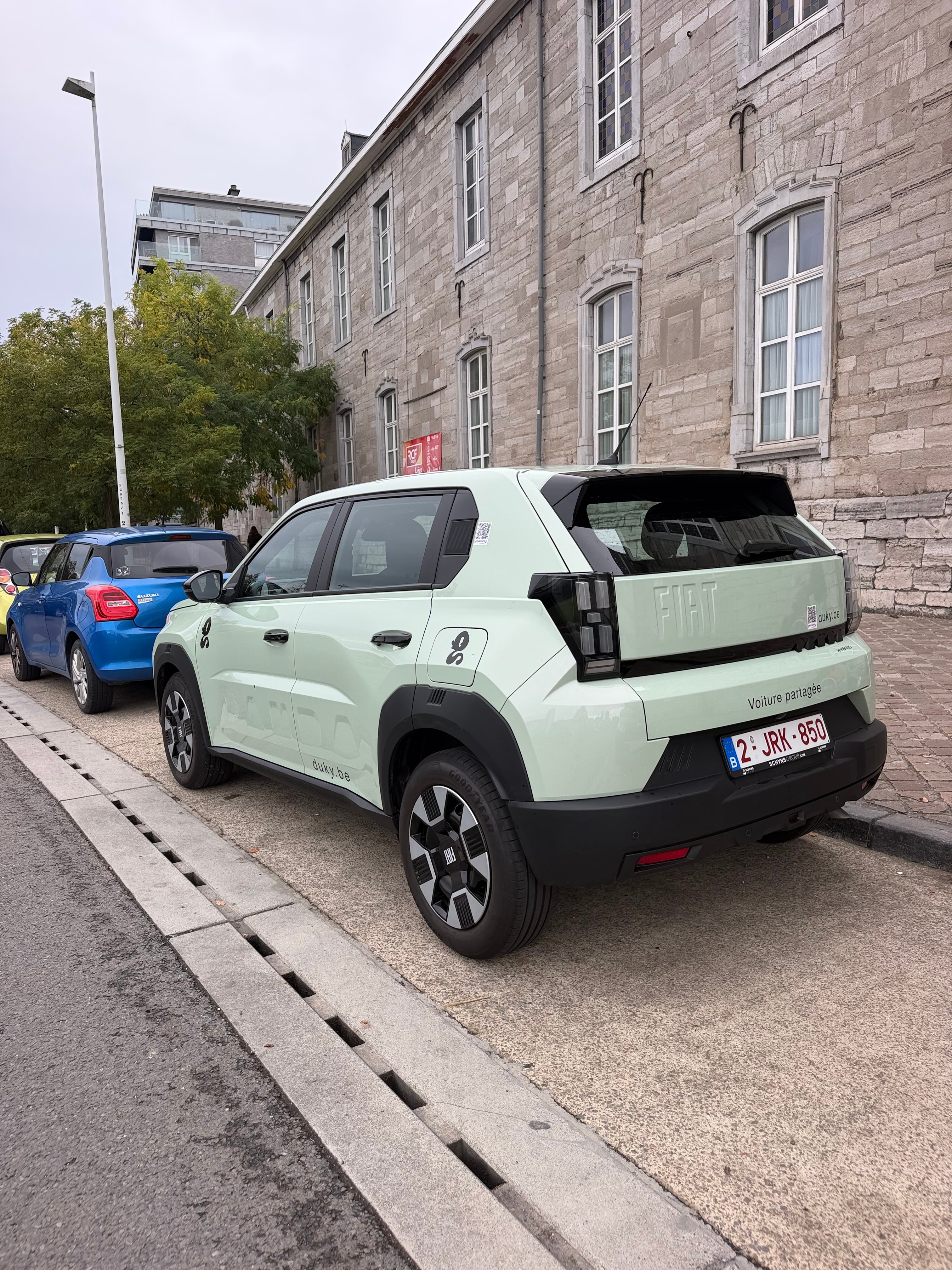 Fiat Grande Panda avec Caméra de recul