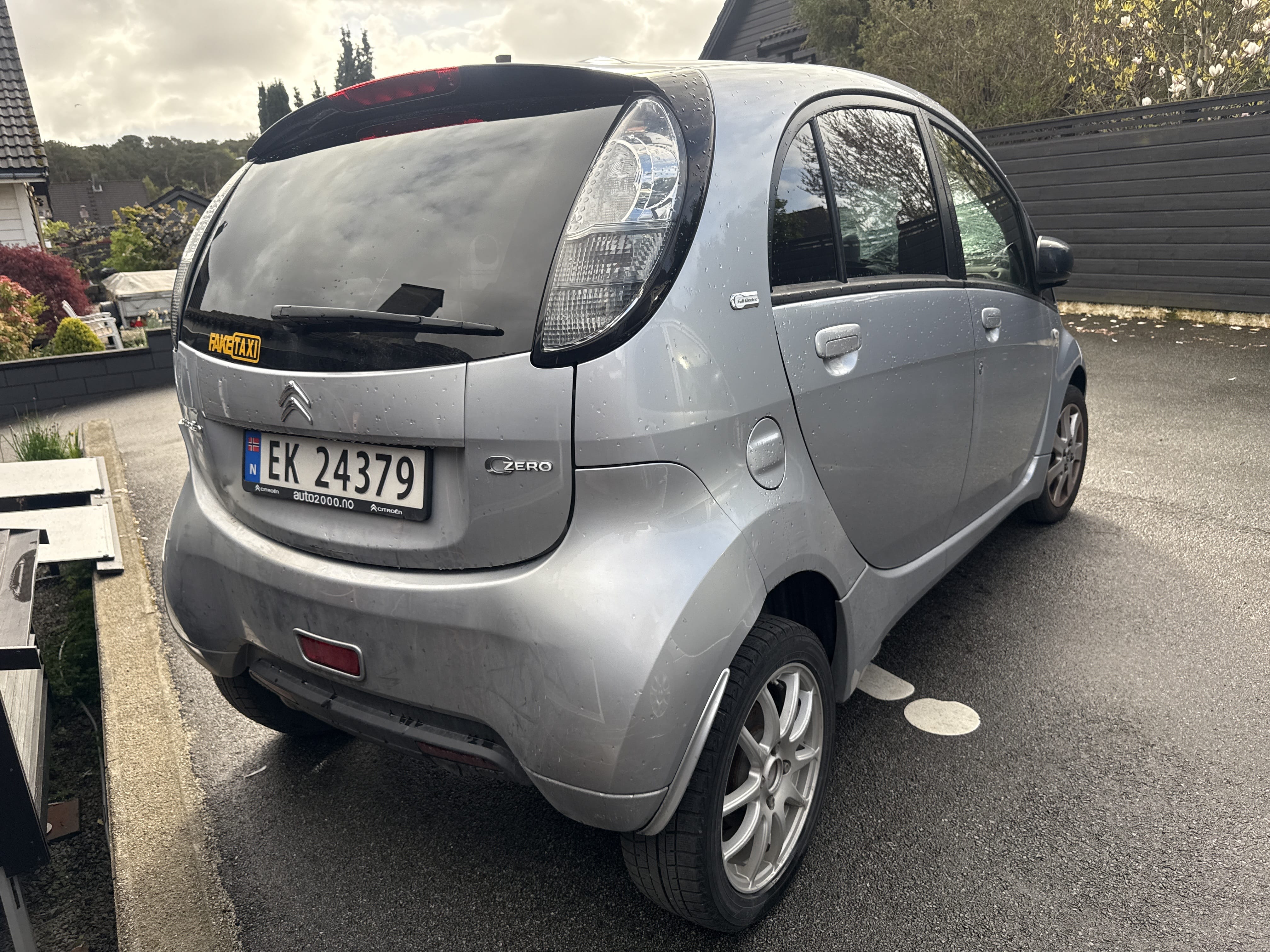Citroen C-Zero with Dashcam