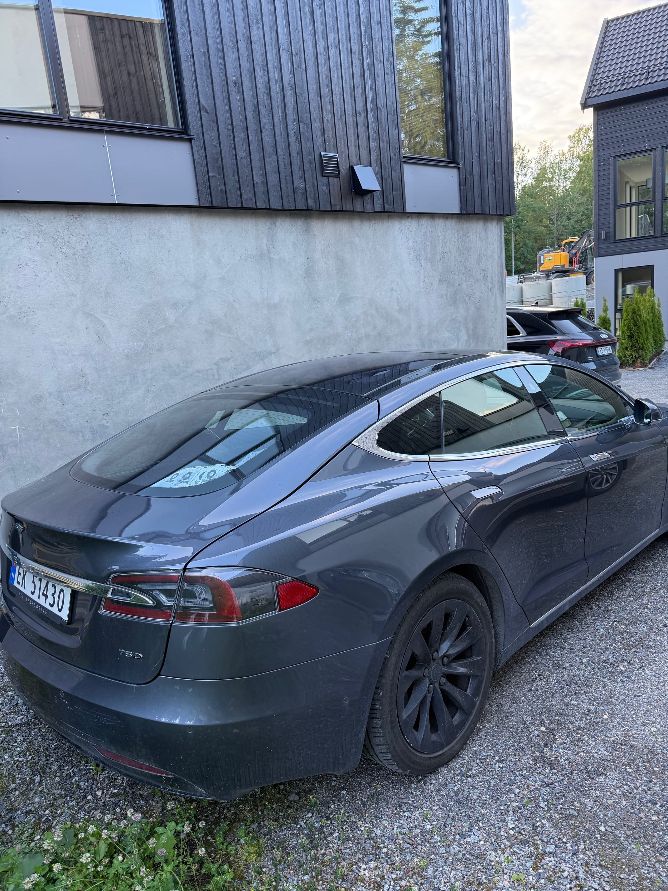 Tesla Model S 70D med Vinterdekk
