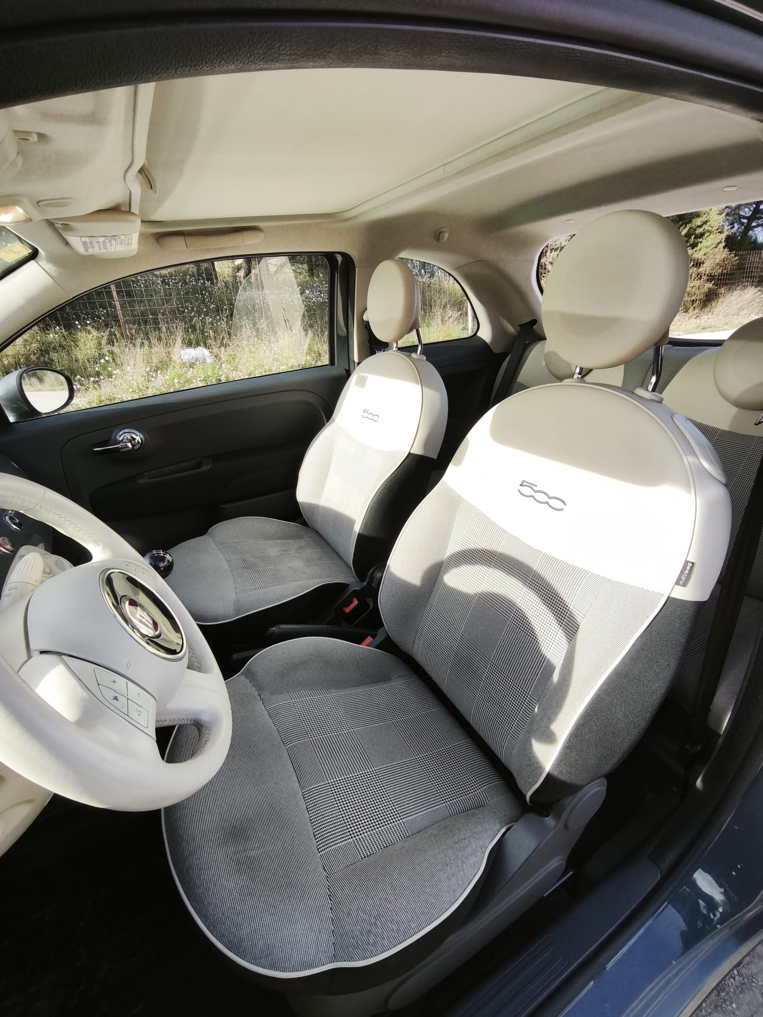 Fiat 500 con GPS