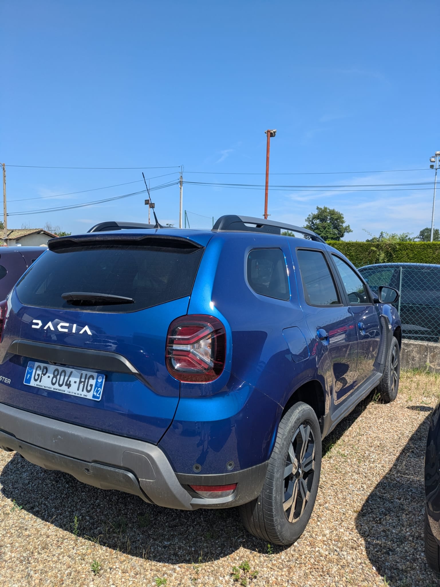 Dacia Duster with Backup camera