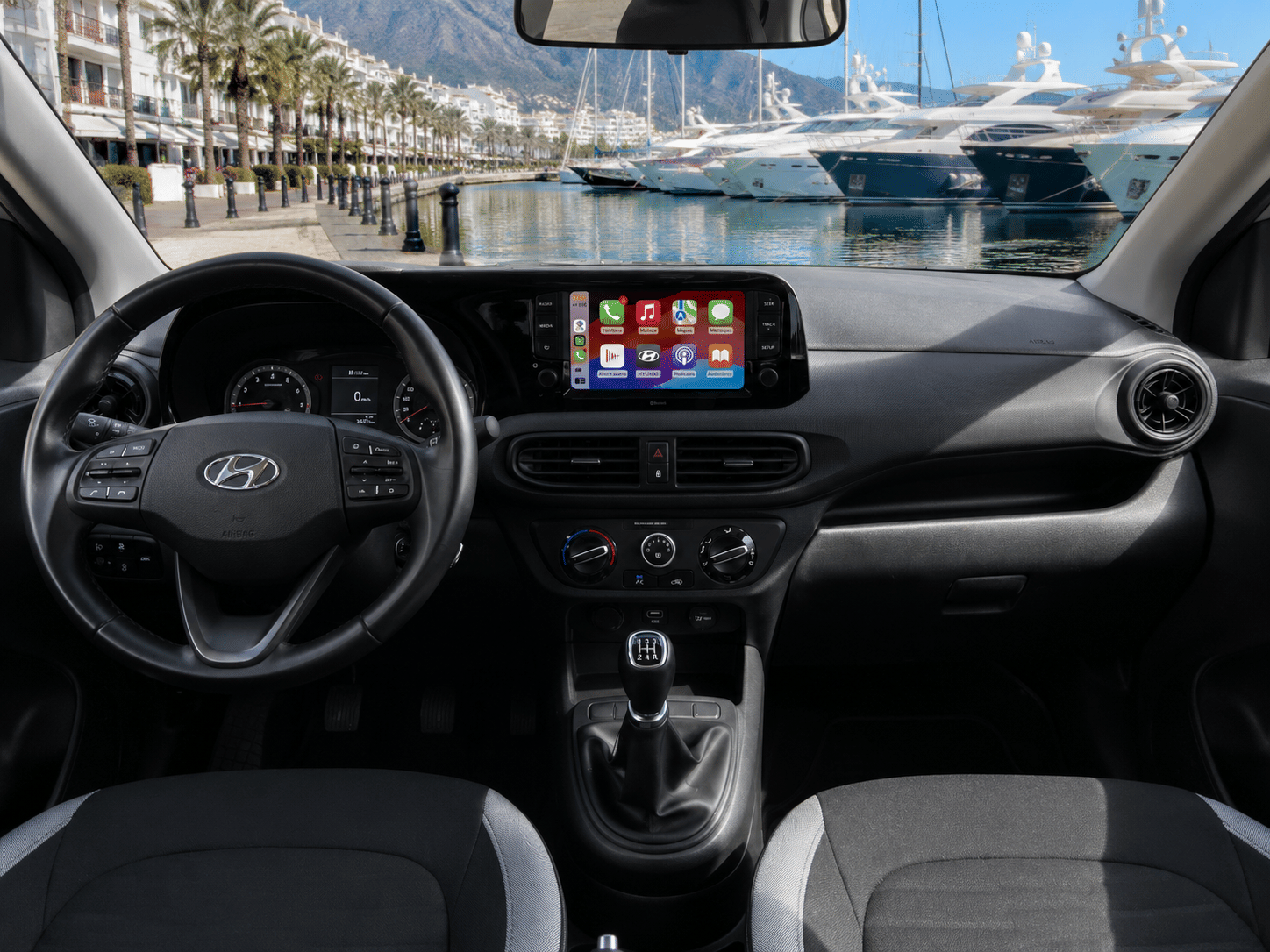 Hyundai i10 med Dashcam
