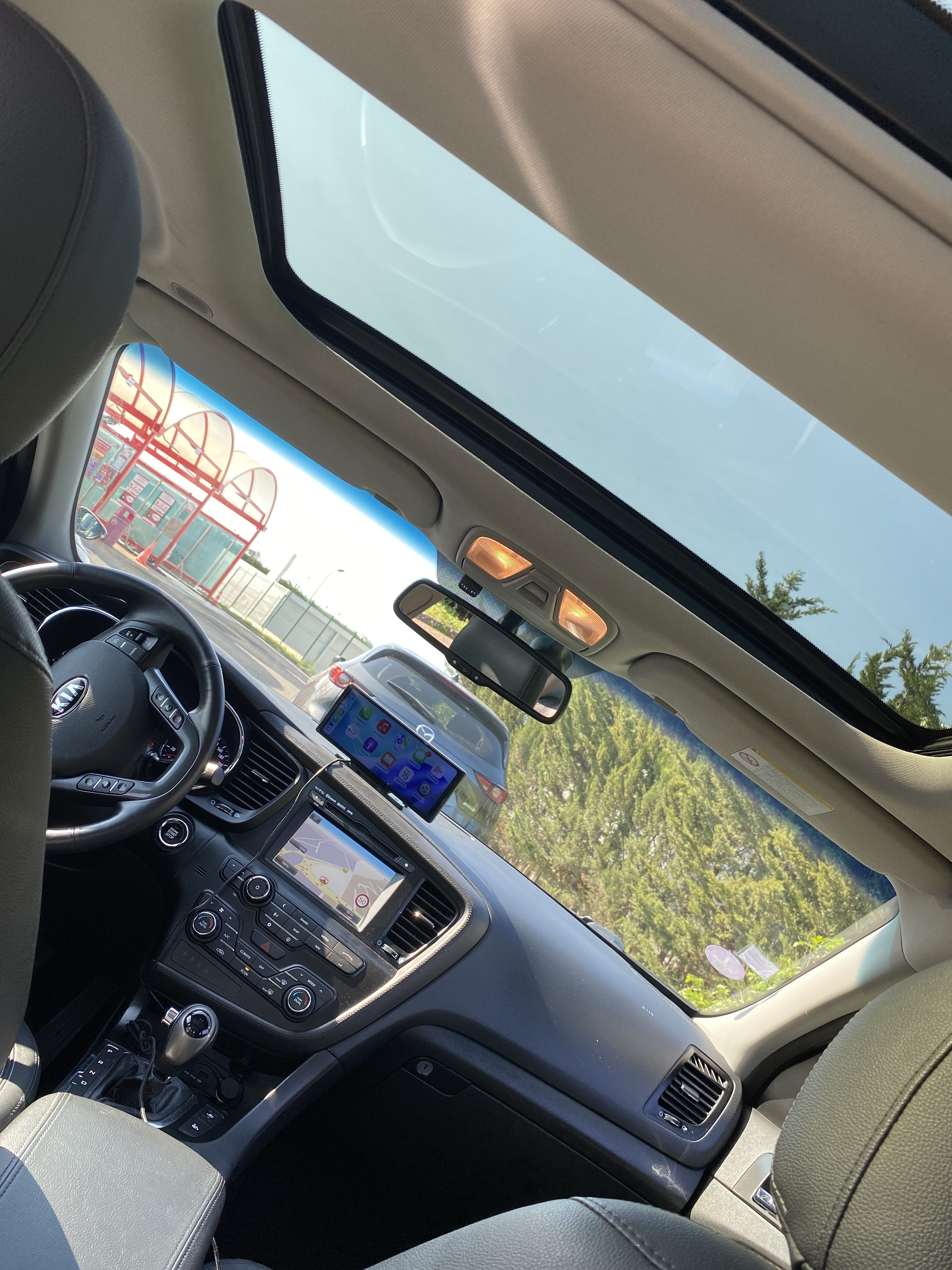 Kia Optima avec Dashcam