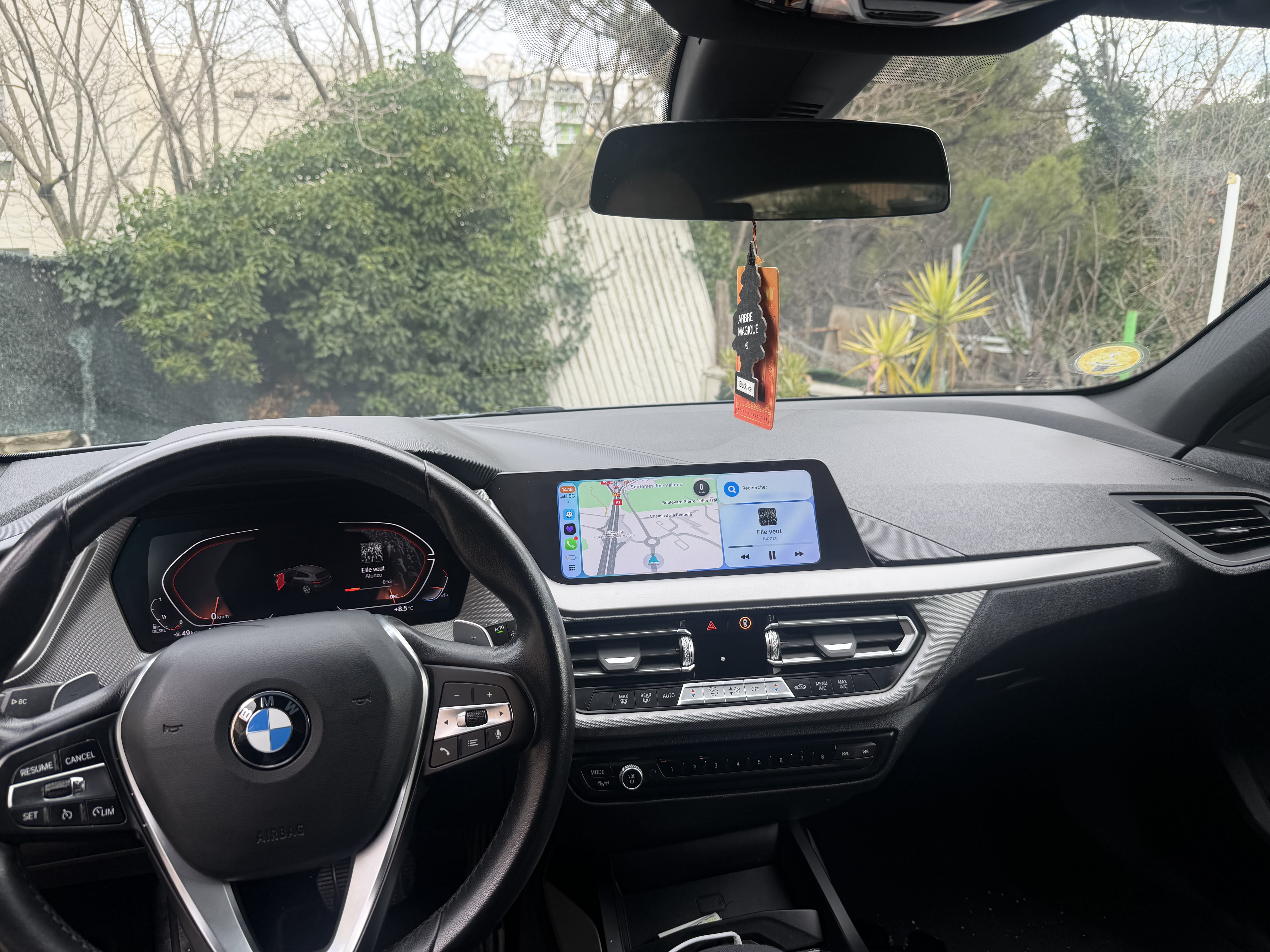 BMW Série 1 con GPS