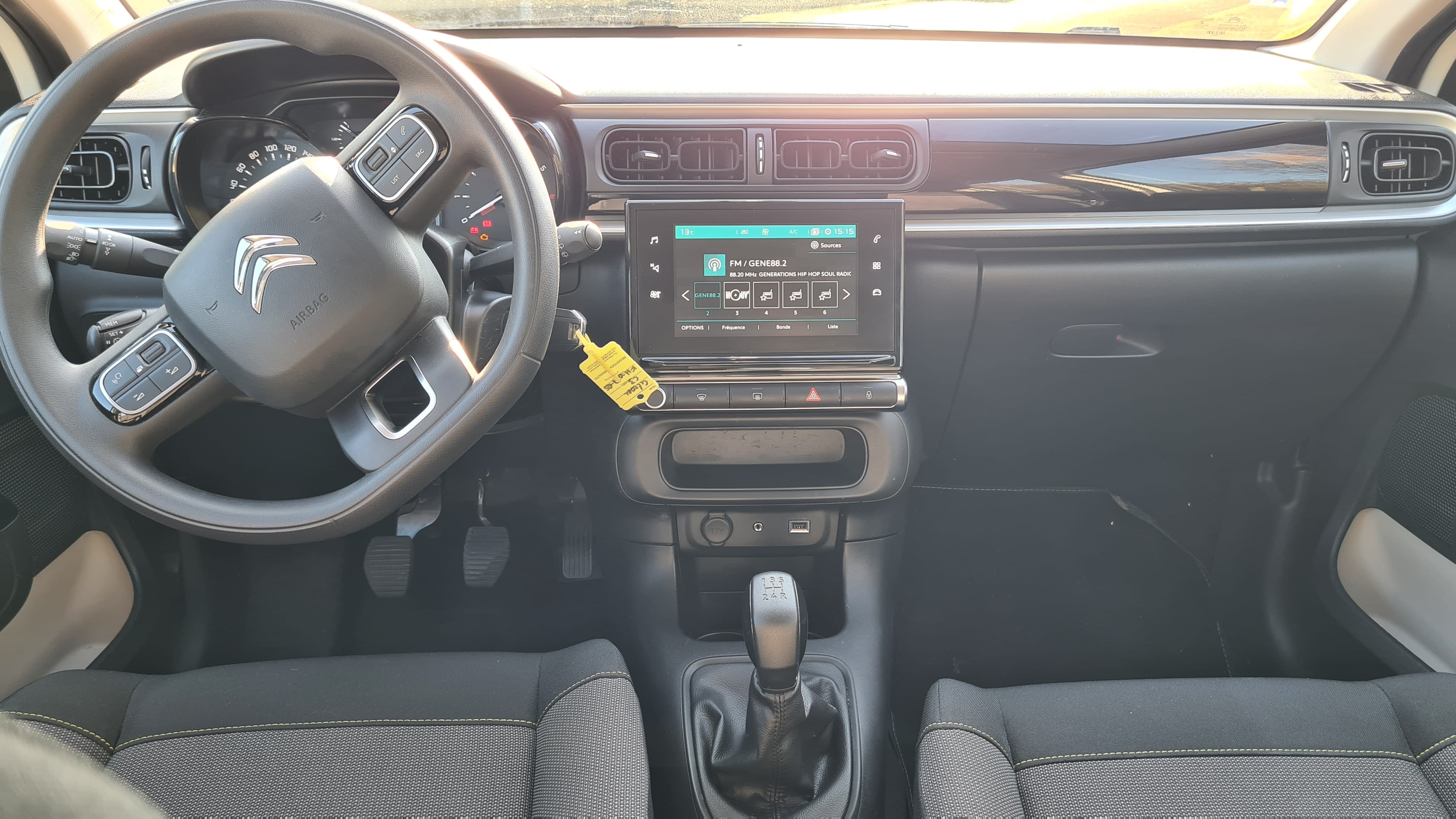 Citroen C3 avec Régulateur de vitesse