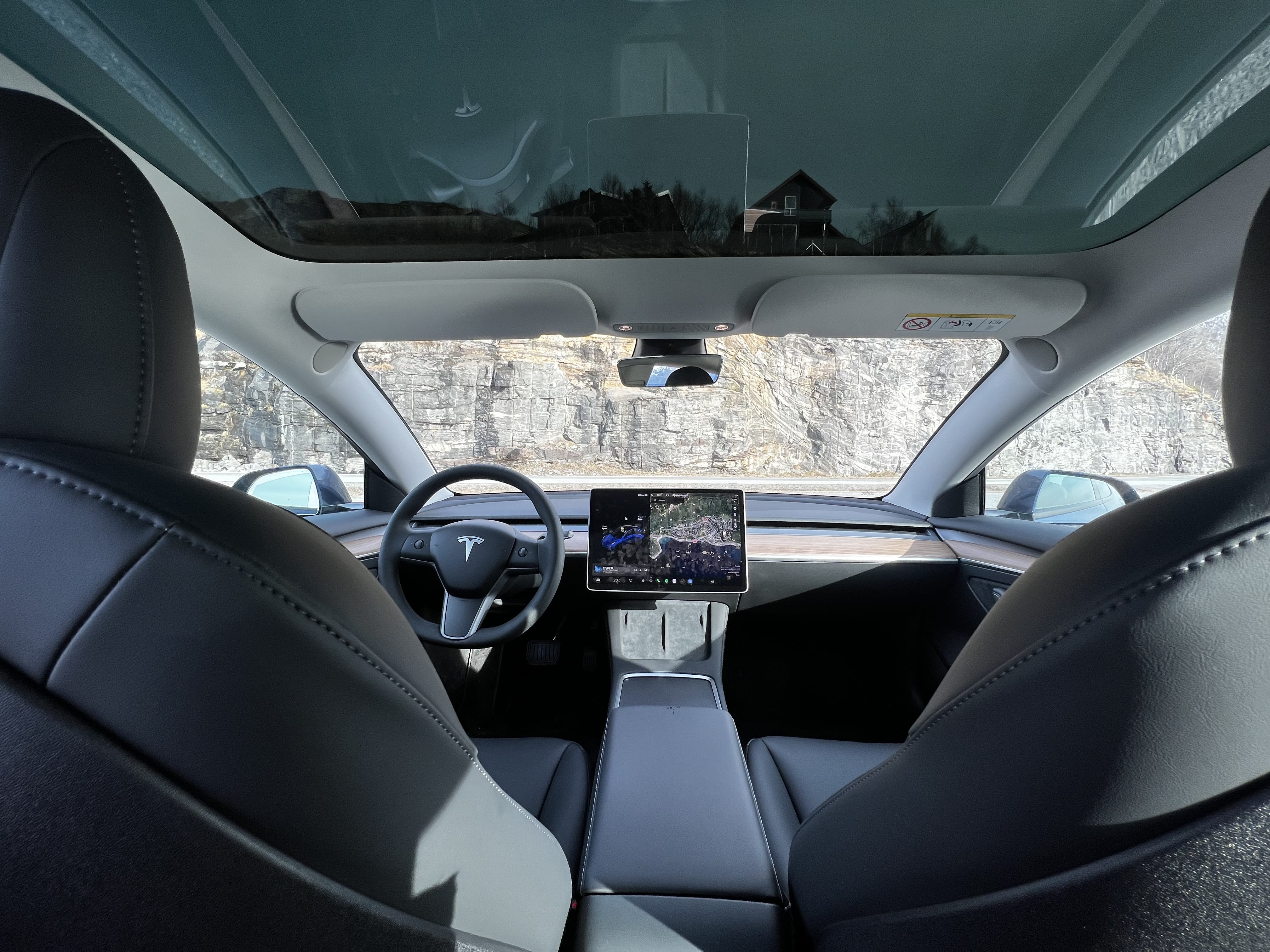 Tesla Model 3 med Bluetooth audio