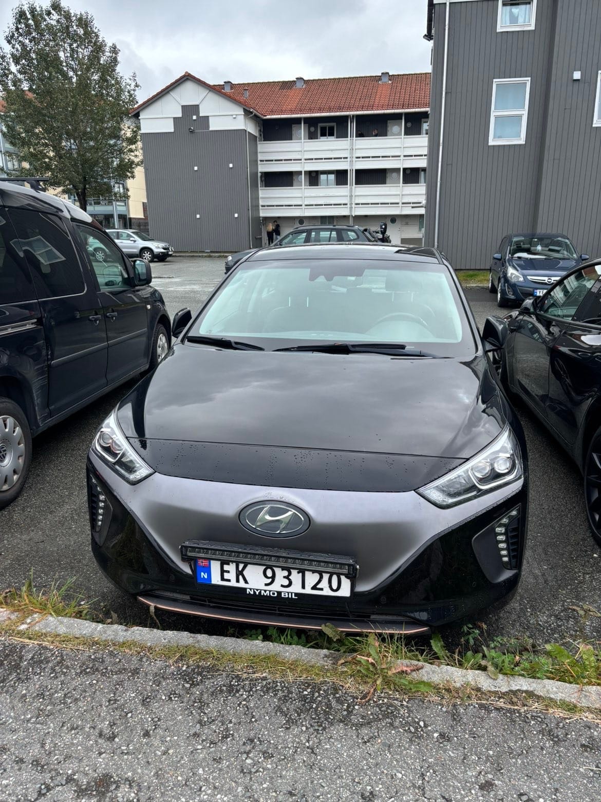 Hyundai Ioniq med Ryggekamera