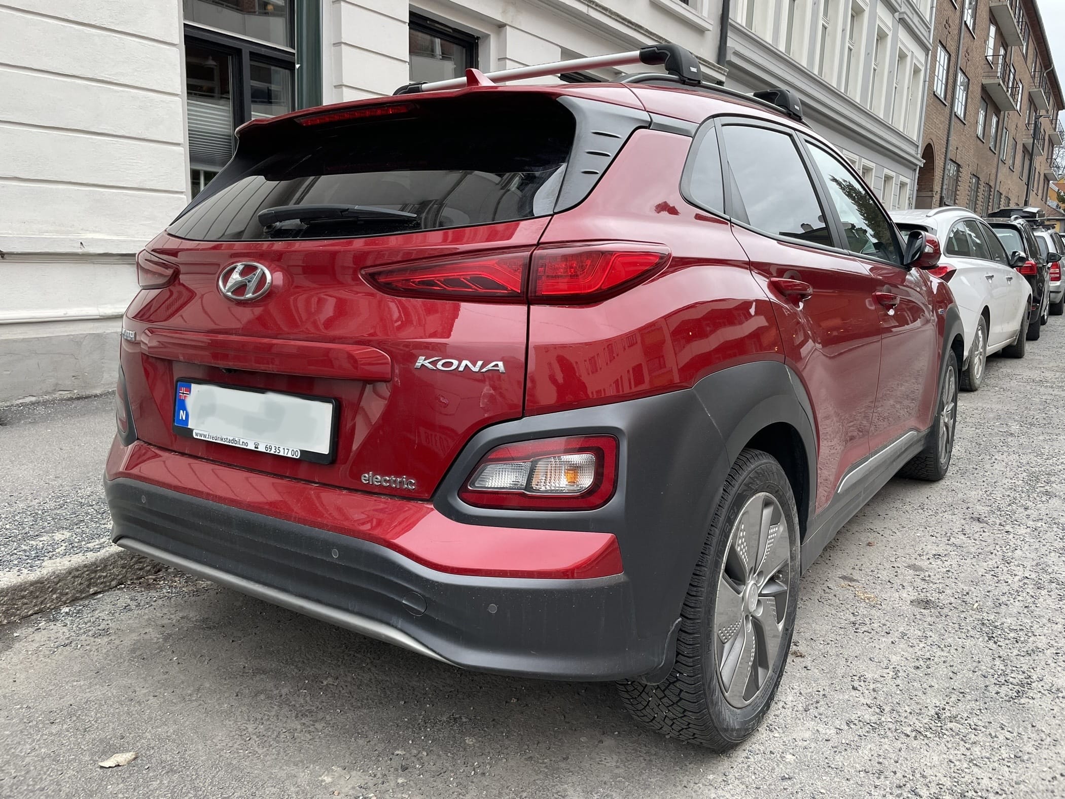 Hyundai Kona Electric med GPS