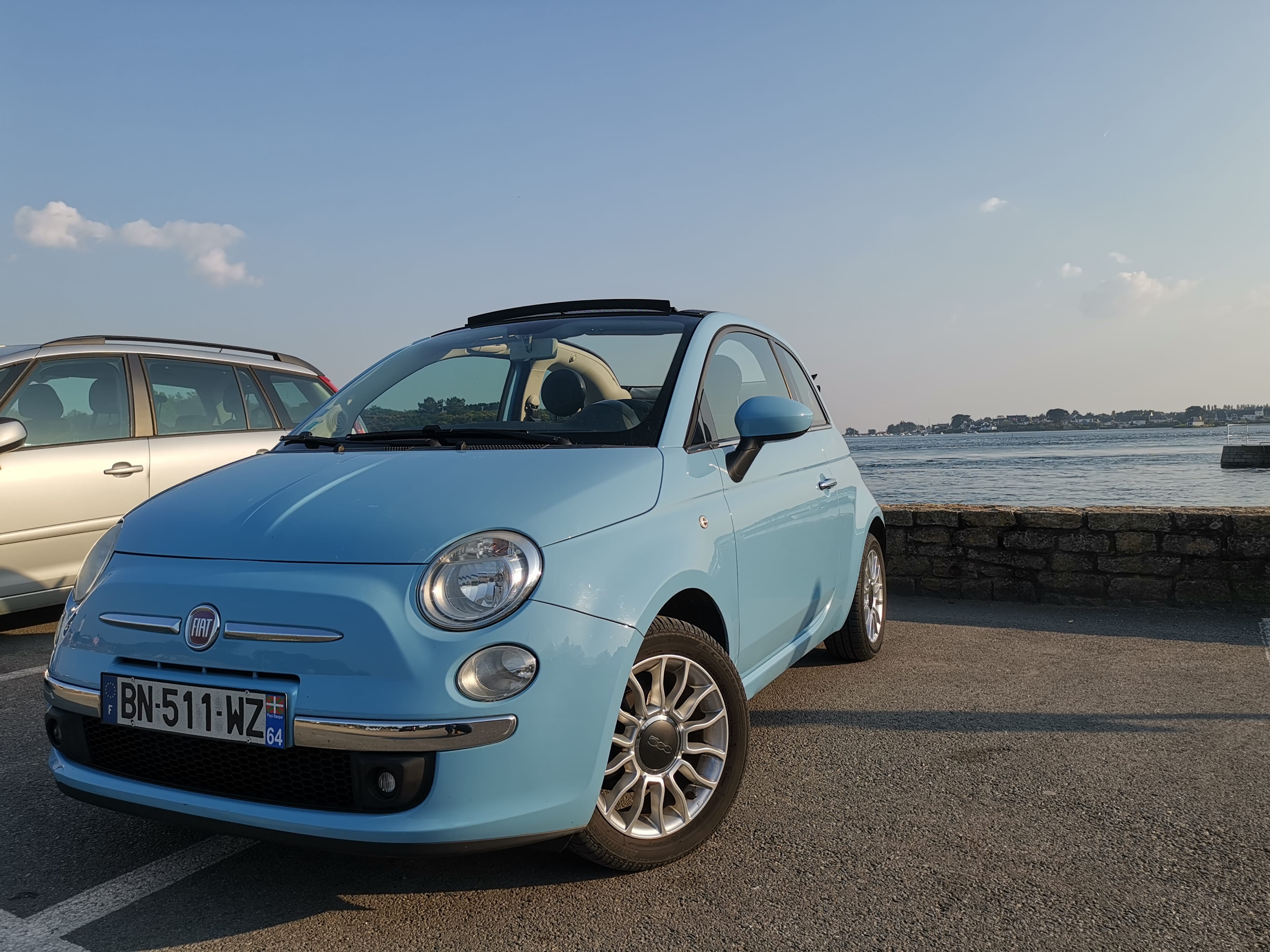 Fiat 500 C Cabriolet Version Grand Bleu