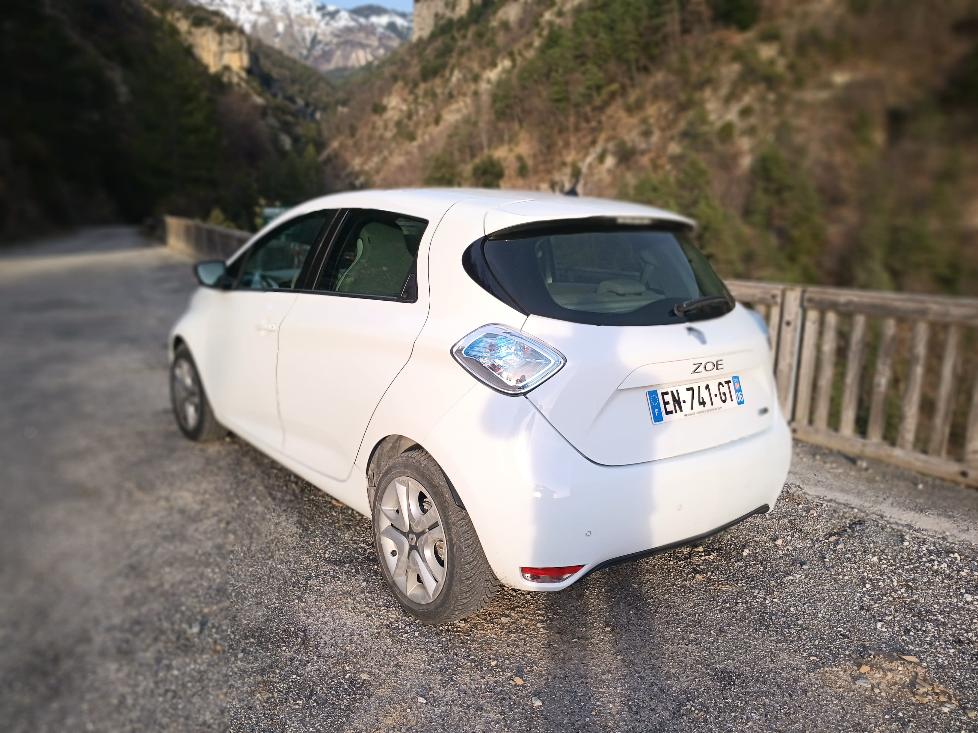 Renault ZOE avec GPS