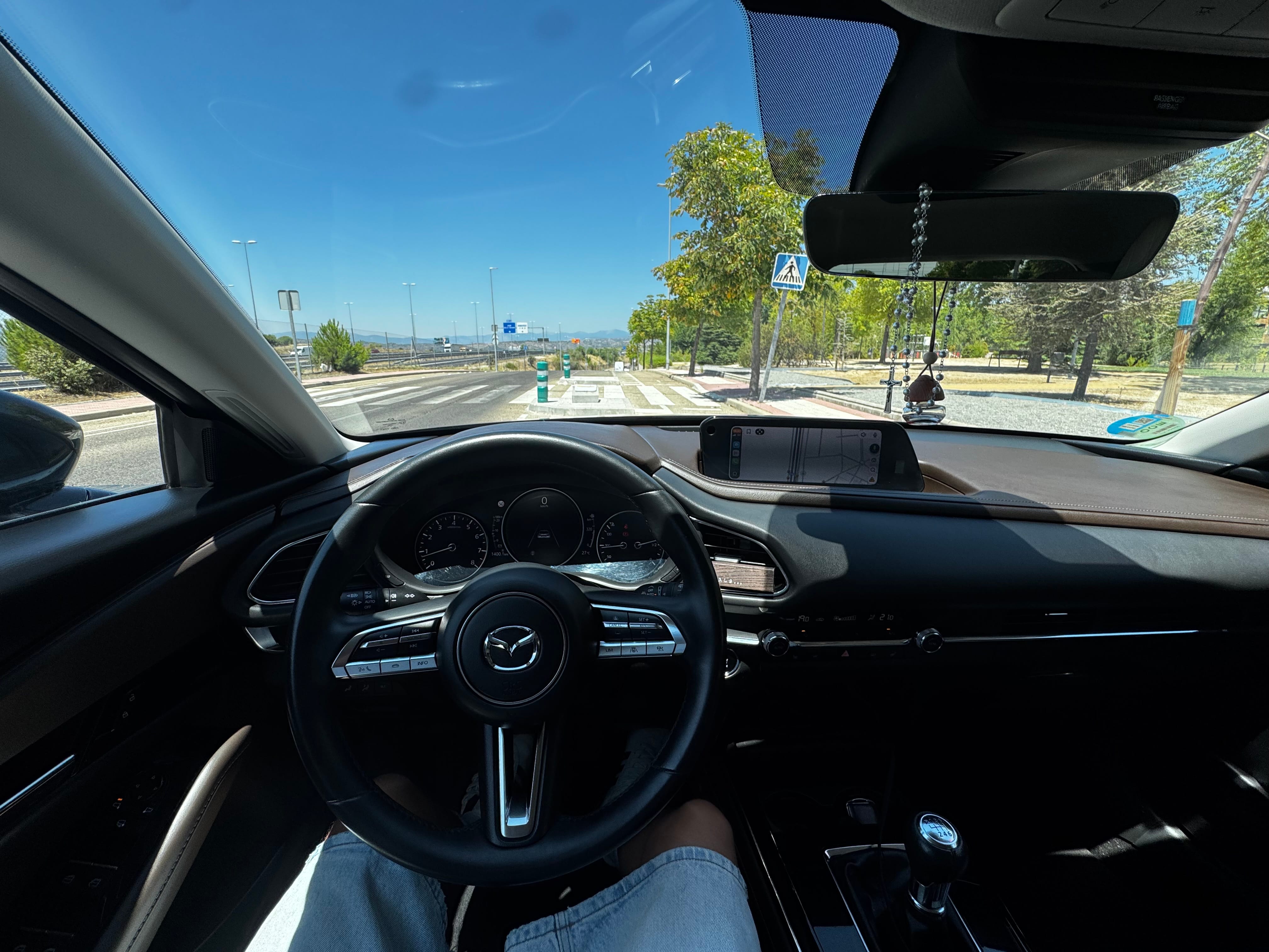 Mazda CX-30 mit Navigationsgerät