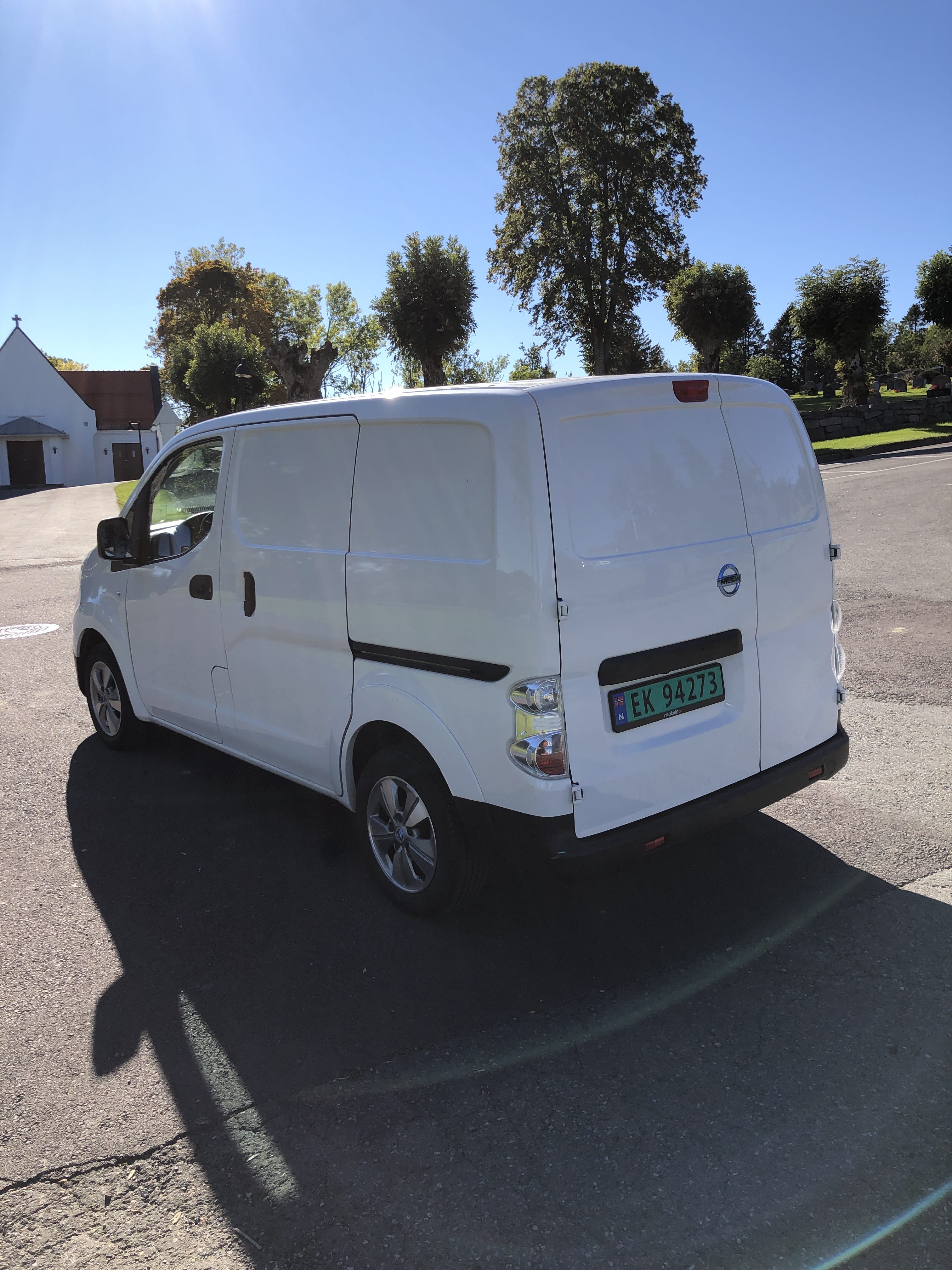 Nissan e-NV200 Varebil med GPS