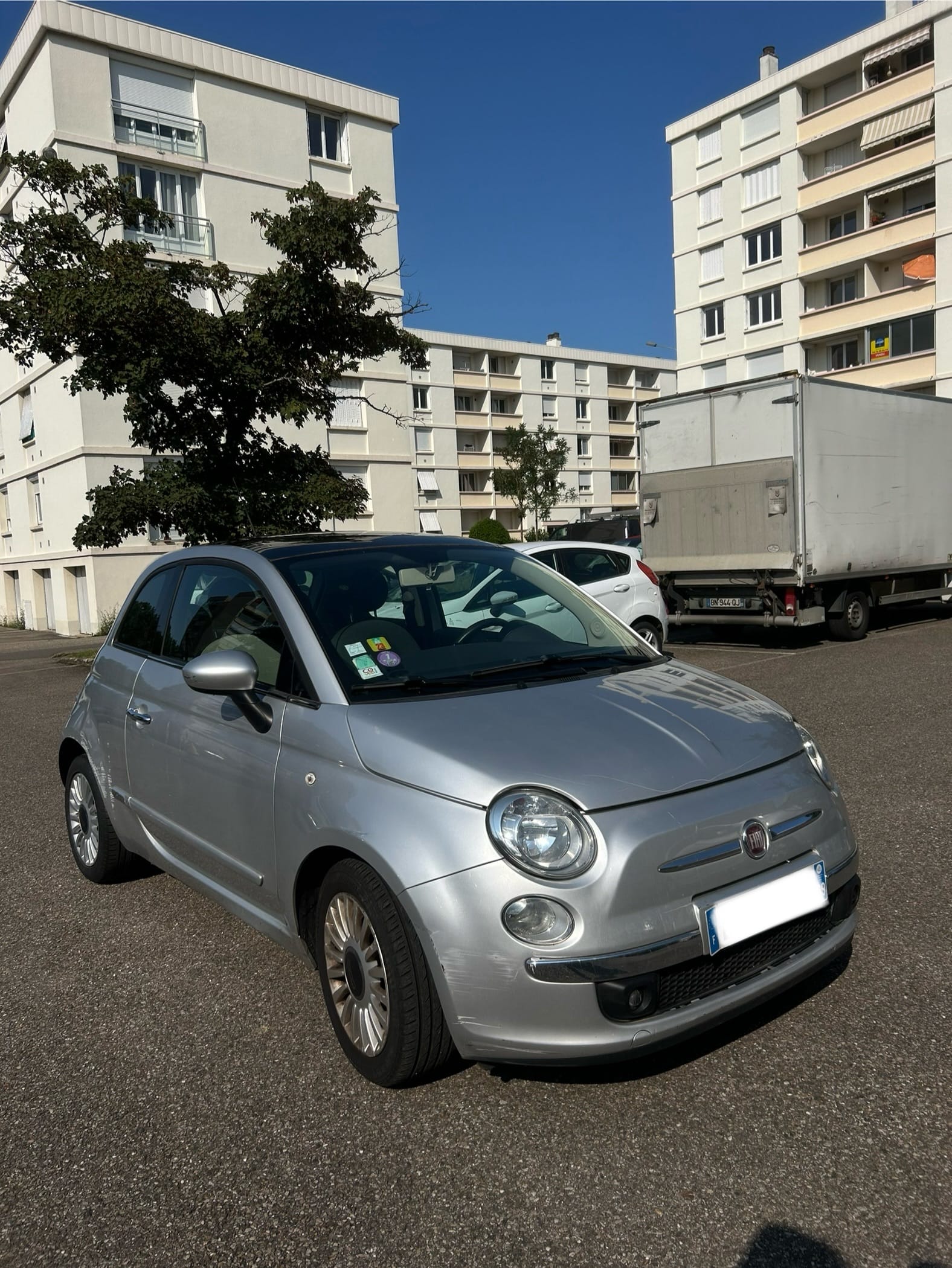 Fiat 500, 2011, Essence 95, automatique