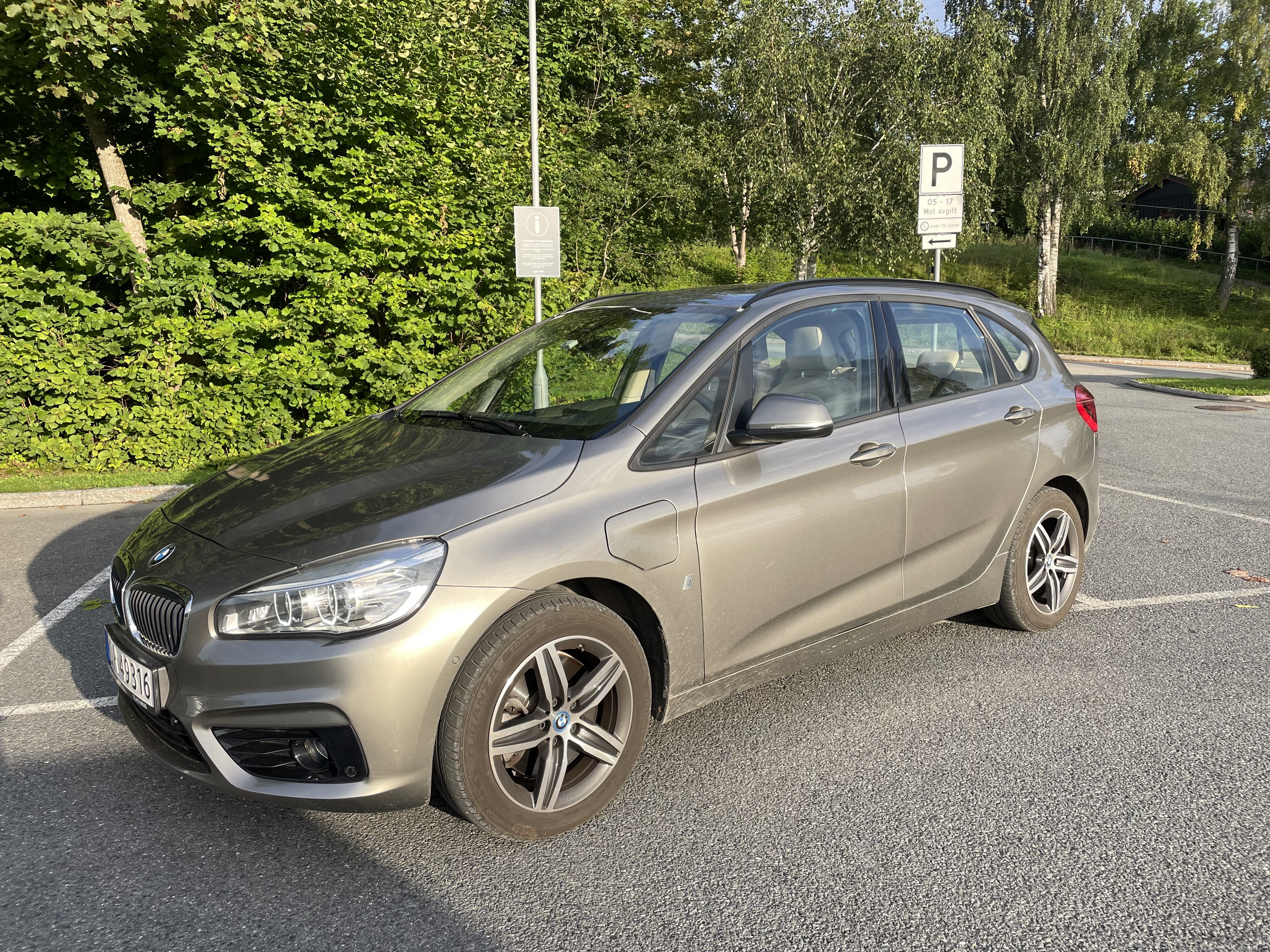 BMW 2-Serie, 2018, Blyfri 95 / Elektrisk (hybrid), automatisk