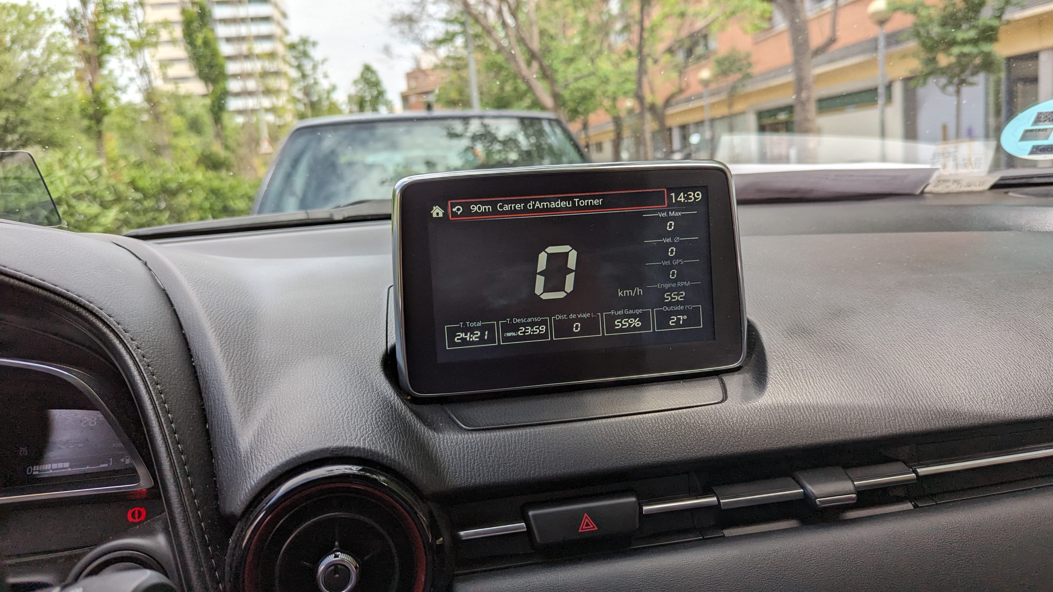 Mazda CX-3 med Android Auto