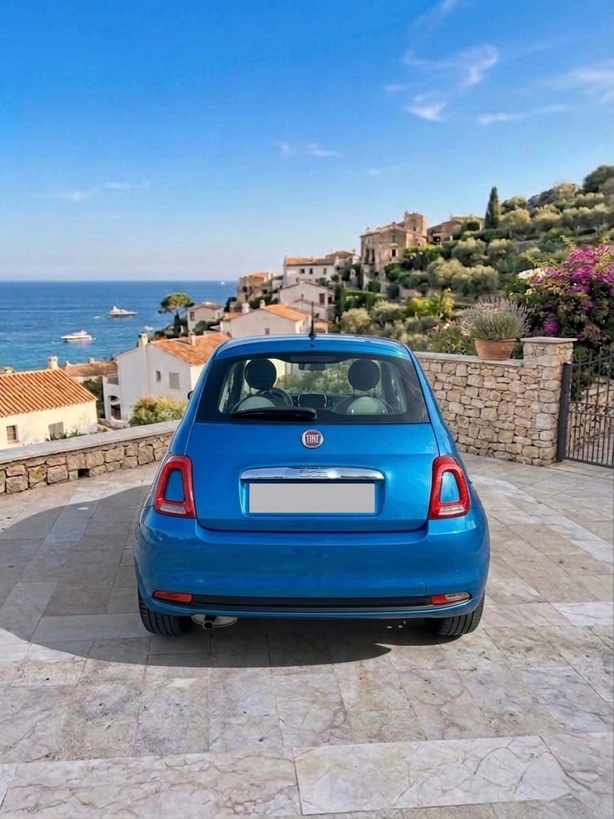 Fiat 500 avec GPS
