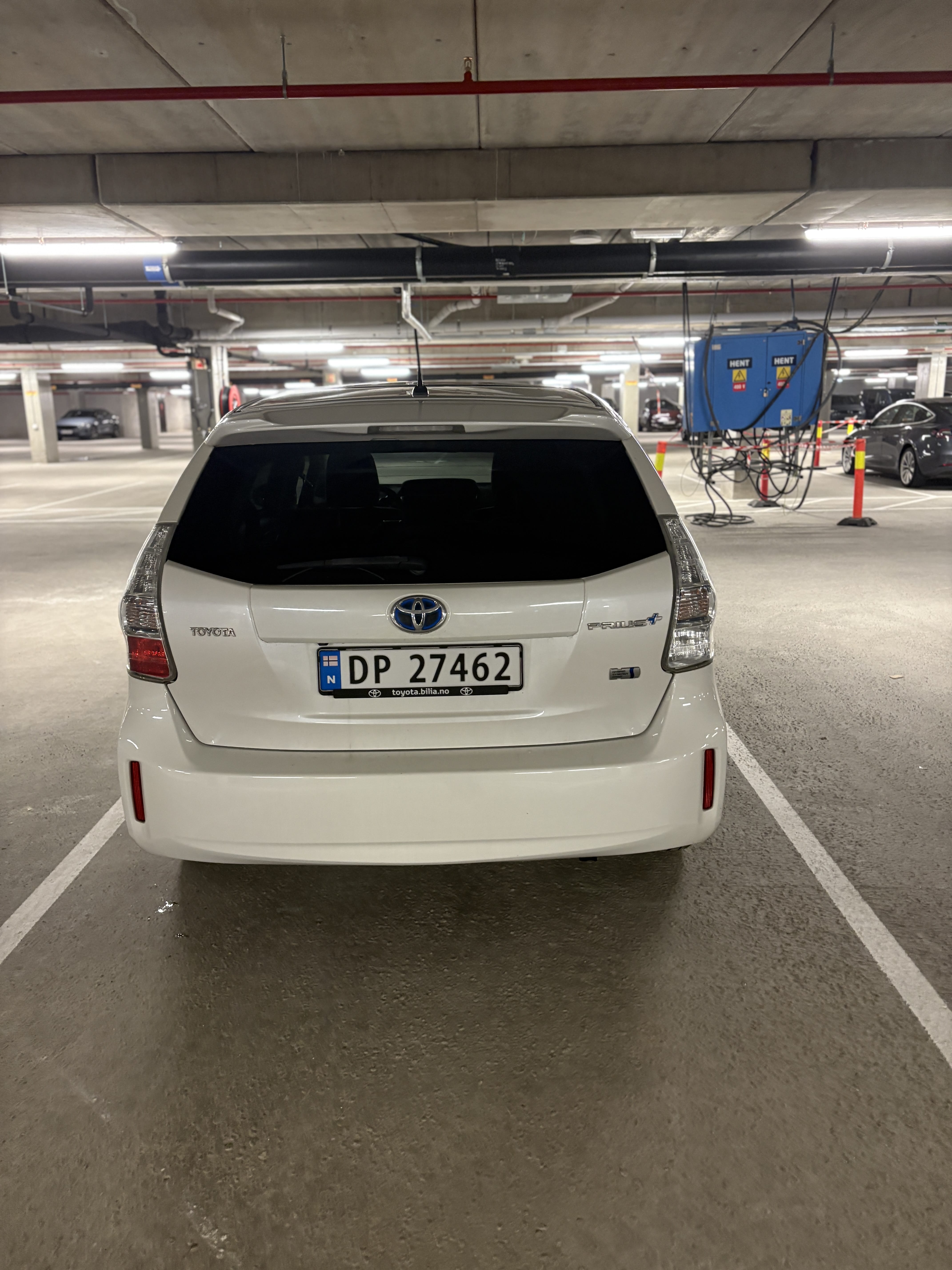 Toyota Prius + med Cruisekontroll