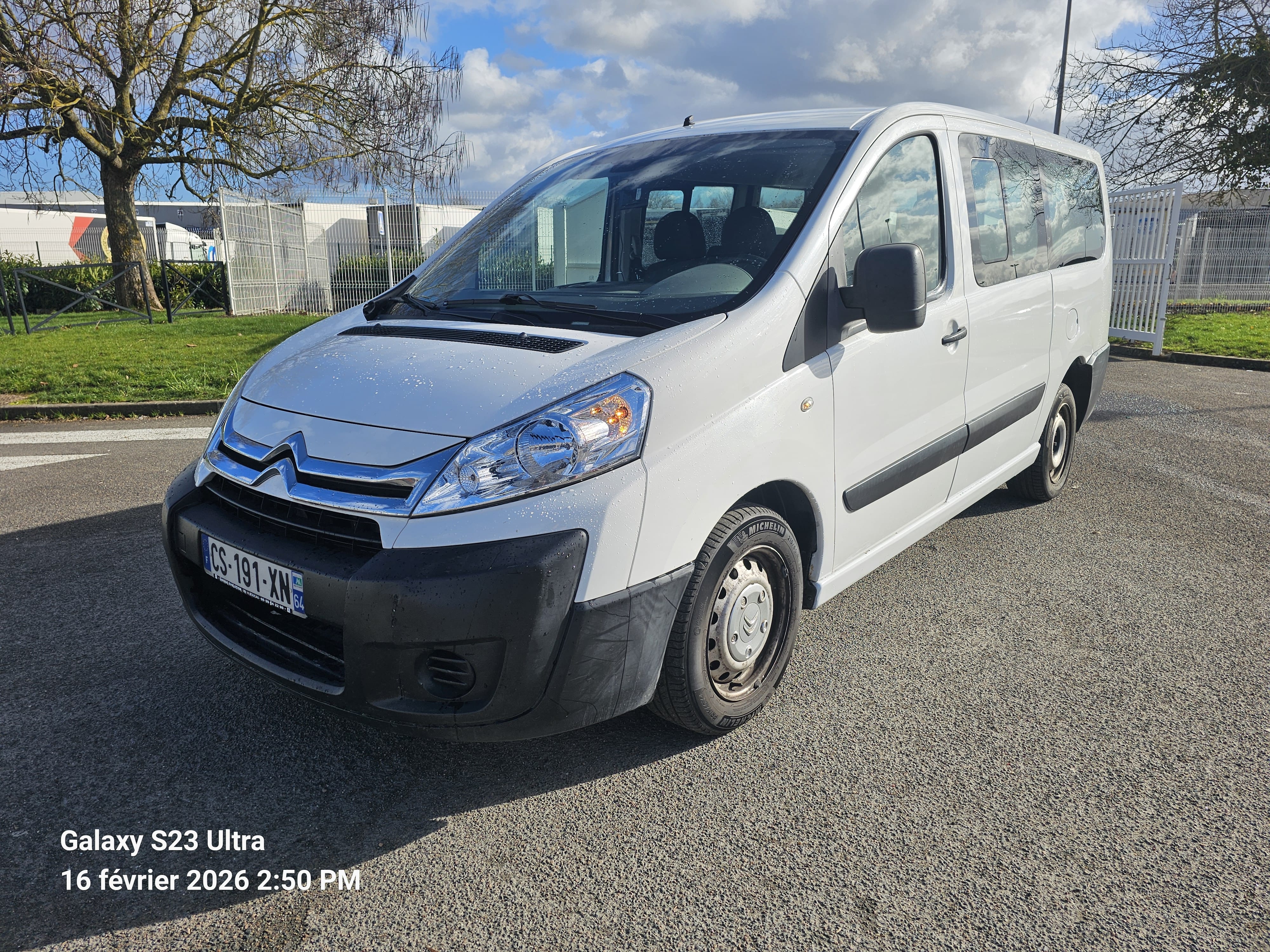 Citroen Jumpy Multispace 9 places - coffre rallongé - caméra de recul, 2013, Diesel, 9 places et plus