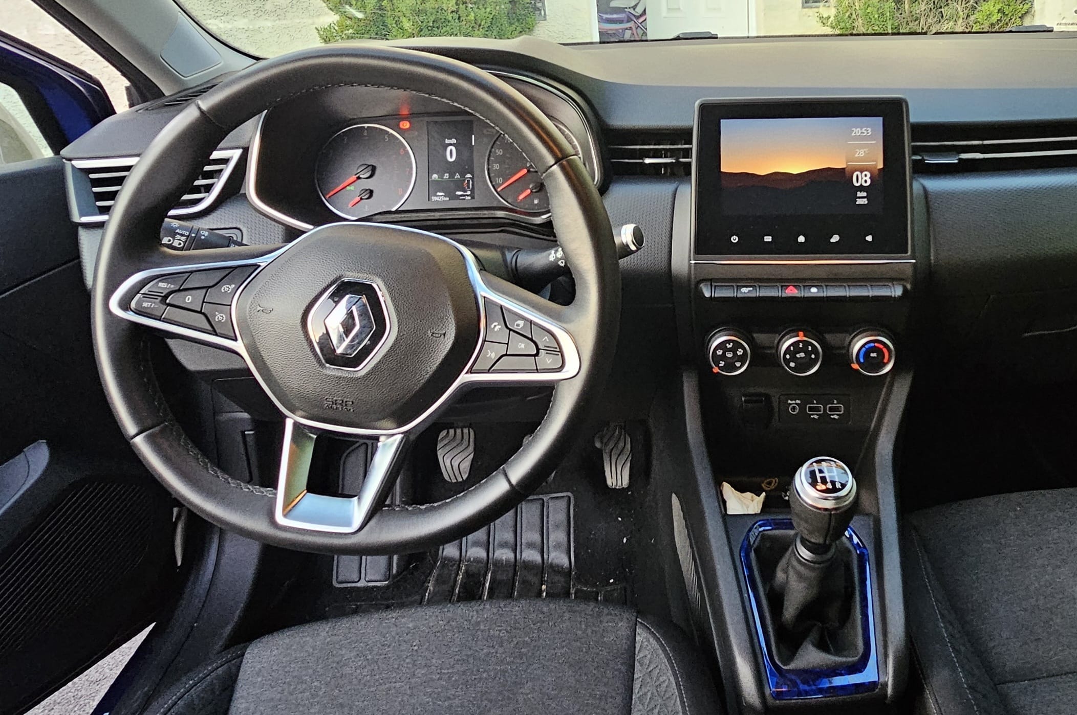 Renault Clio avec GPS