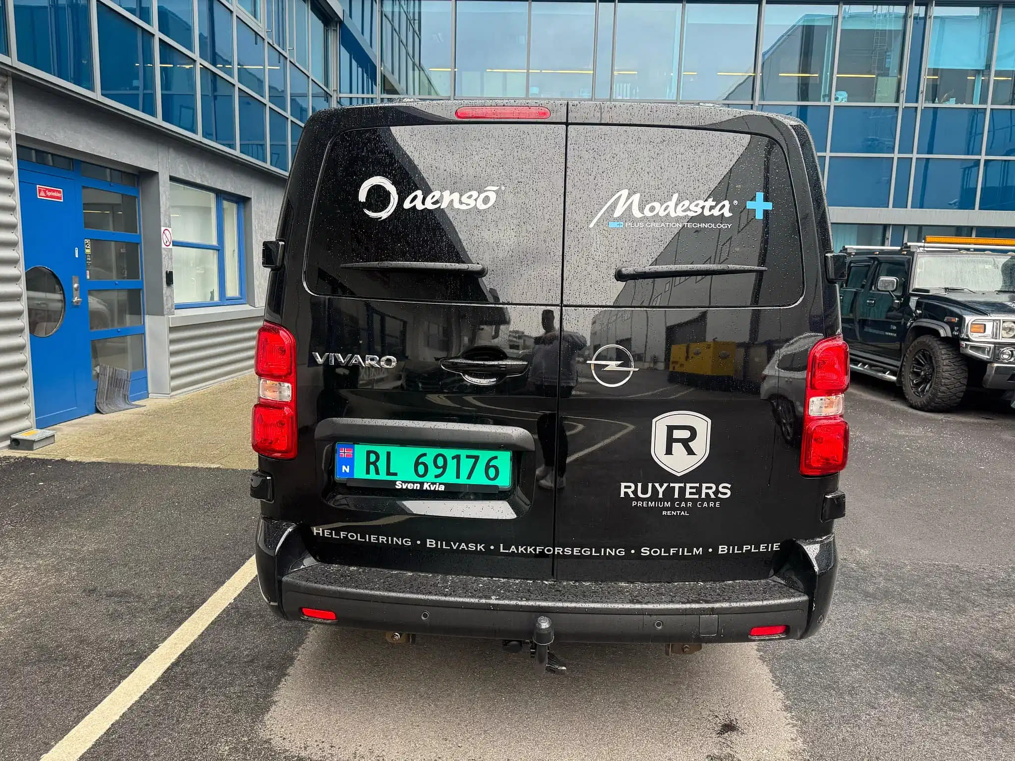 Opel Vivaro with Snow tires