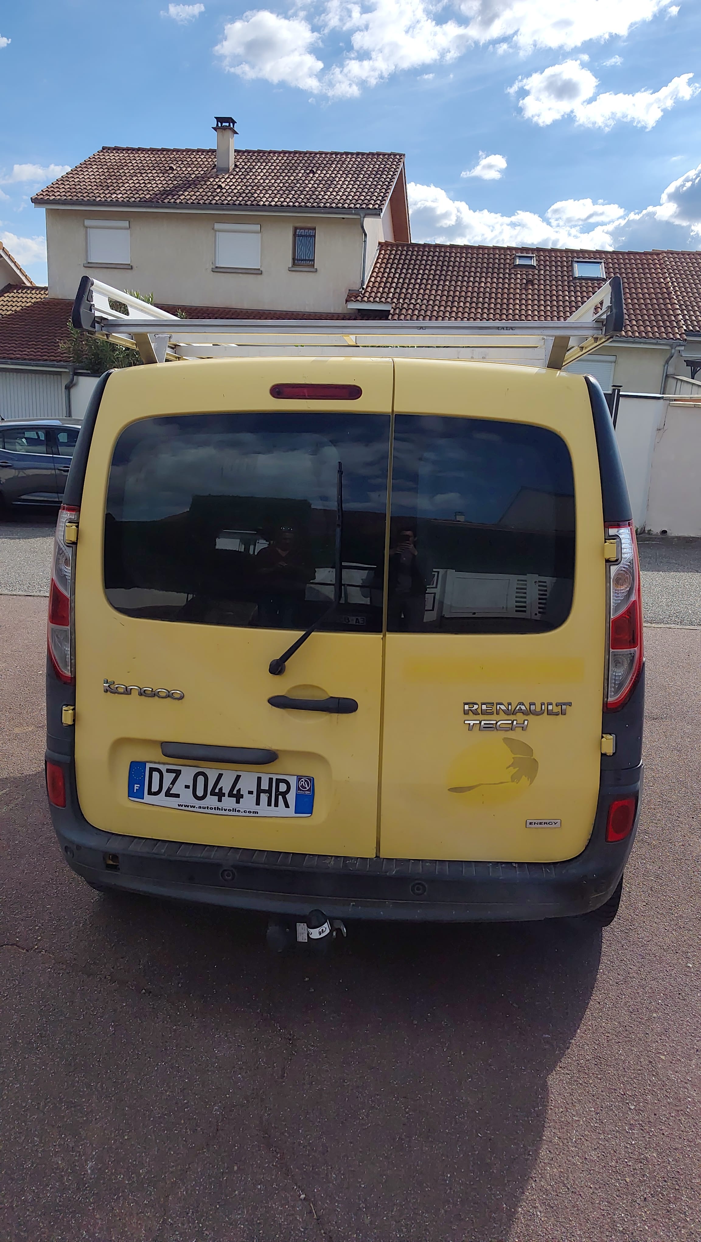 Renault Kangoo avec Porte-vélos
