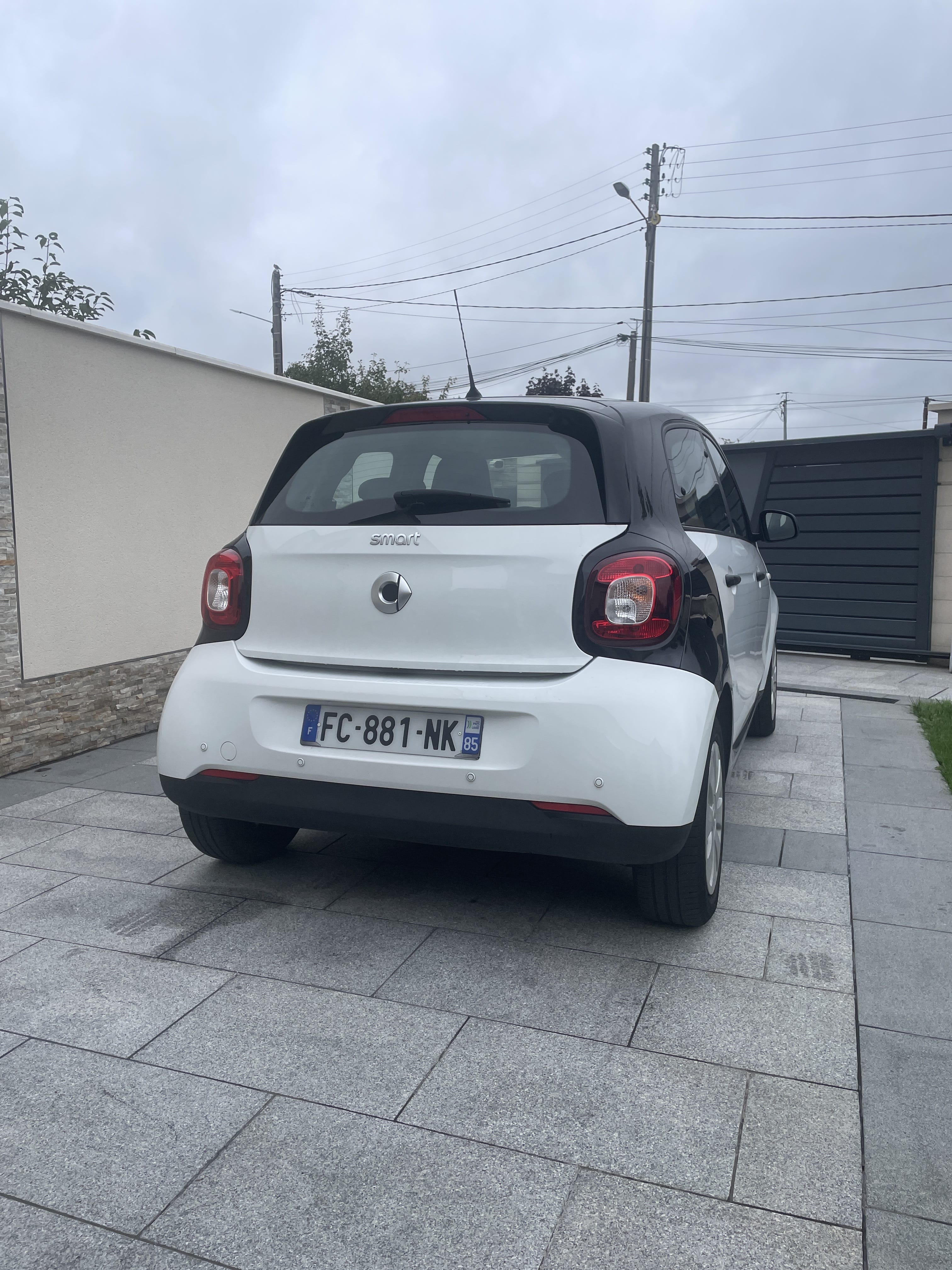 Smart Forfour avec Régulateur de vitesse