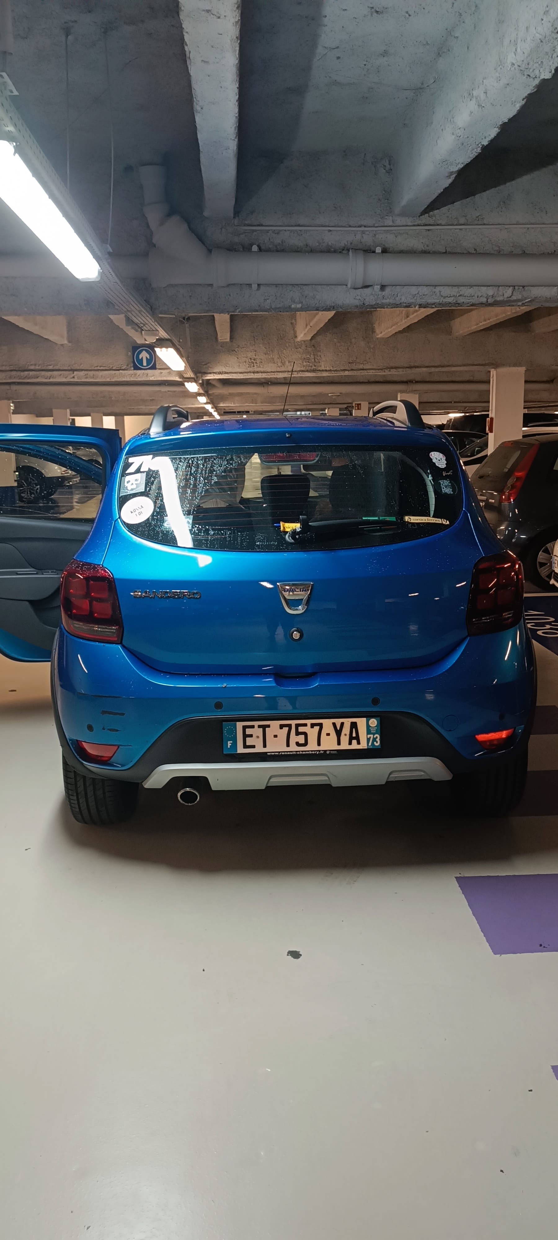 Dacia Sandero Stepway avec GPS