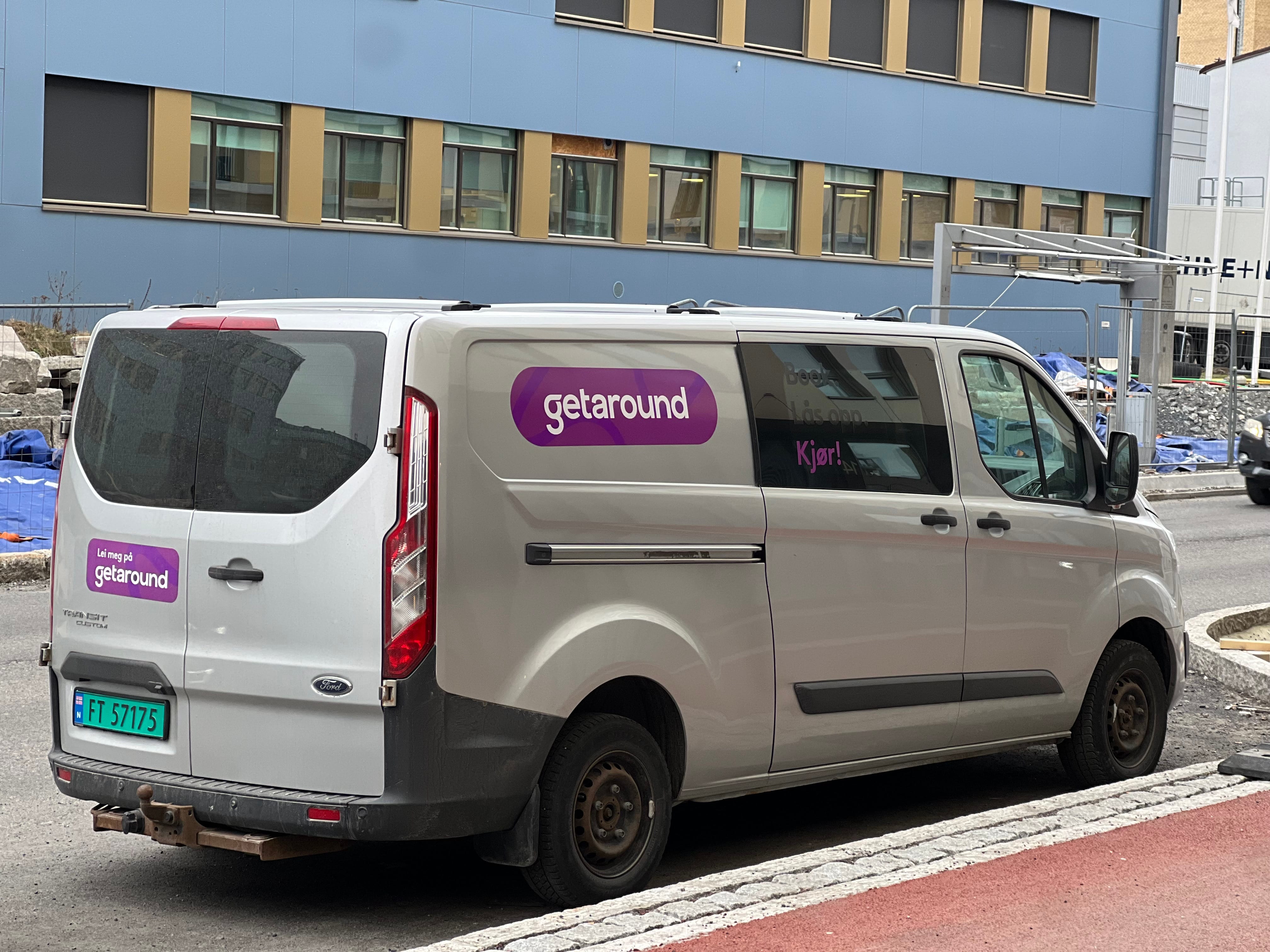 Ford Transit Custom Varebil mit Rückfahrkamera